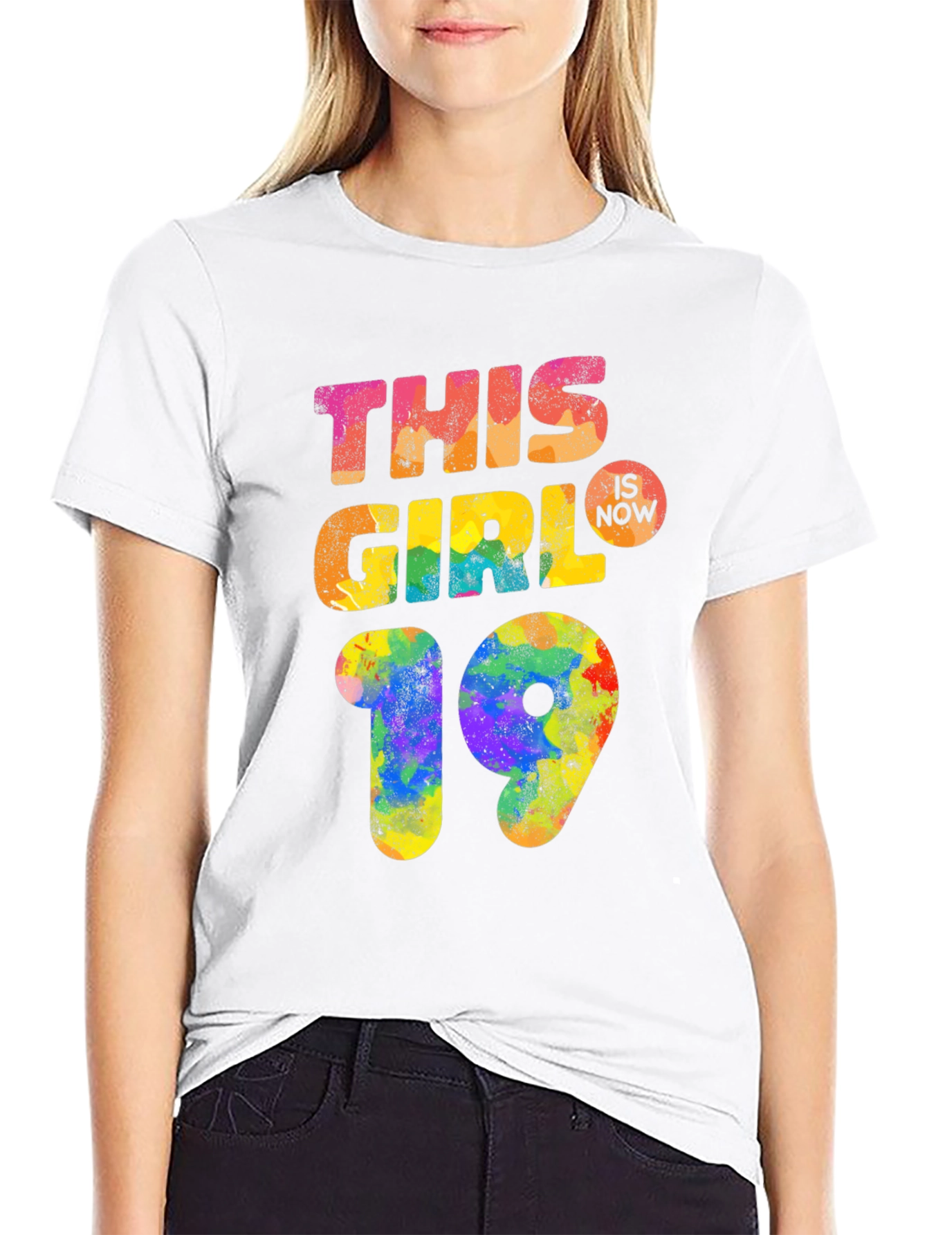 This Girl is Now 19 Birthday T-Shirt