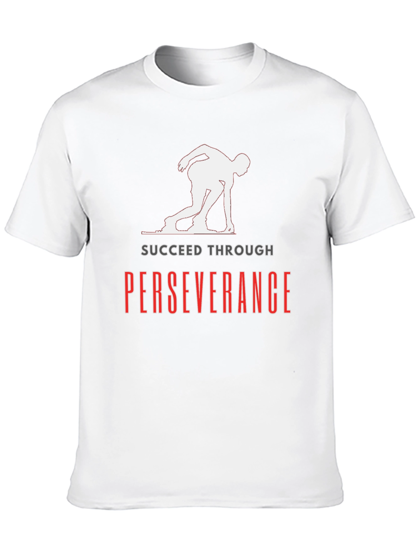 Succeed Through Perseverance Black T-Shirt