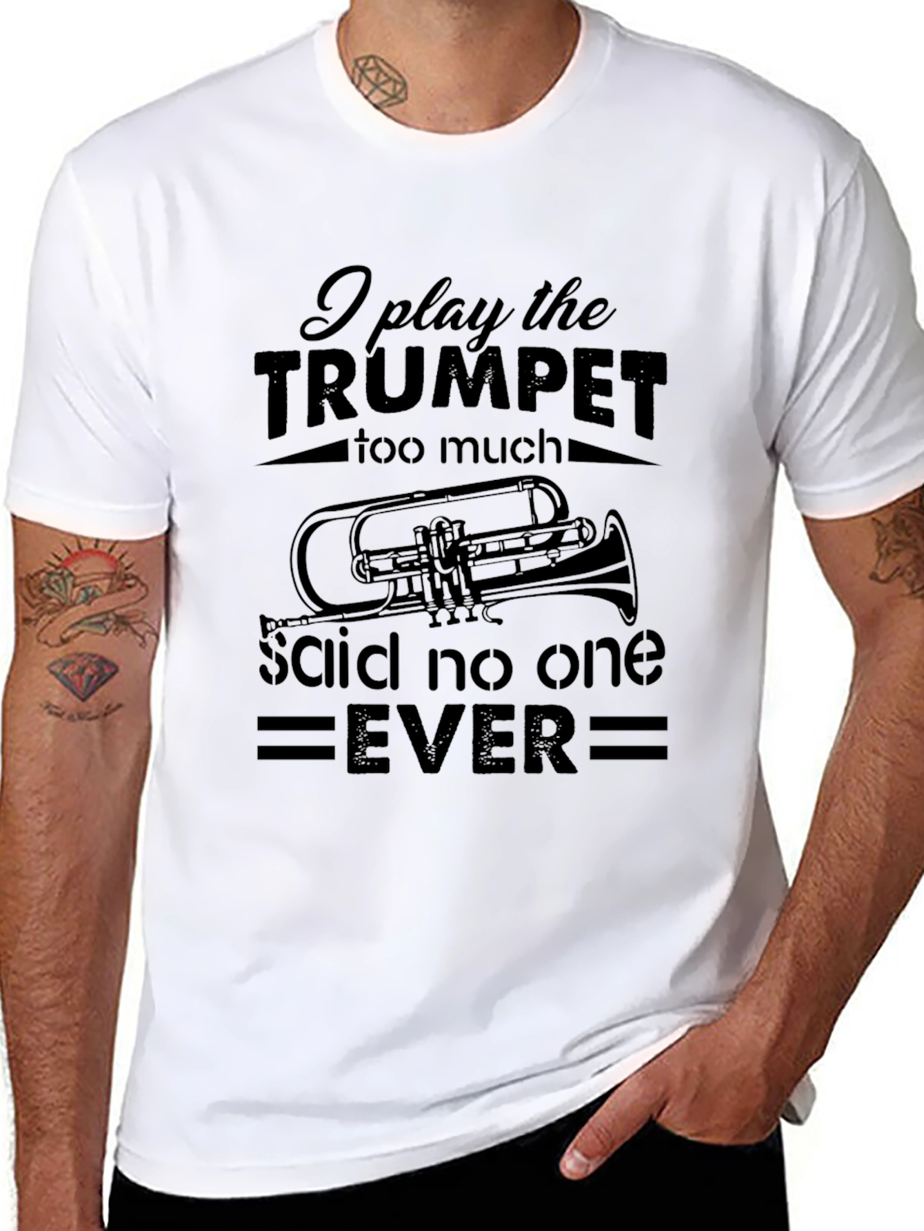 Trumpet Player T-Shirt - Funny Band Musician Tee