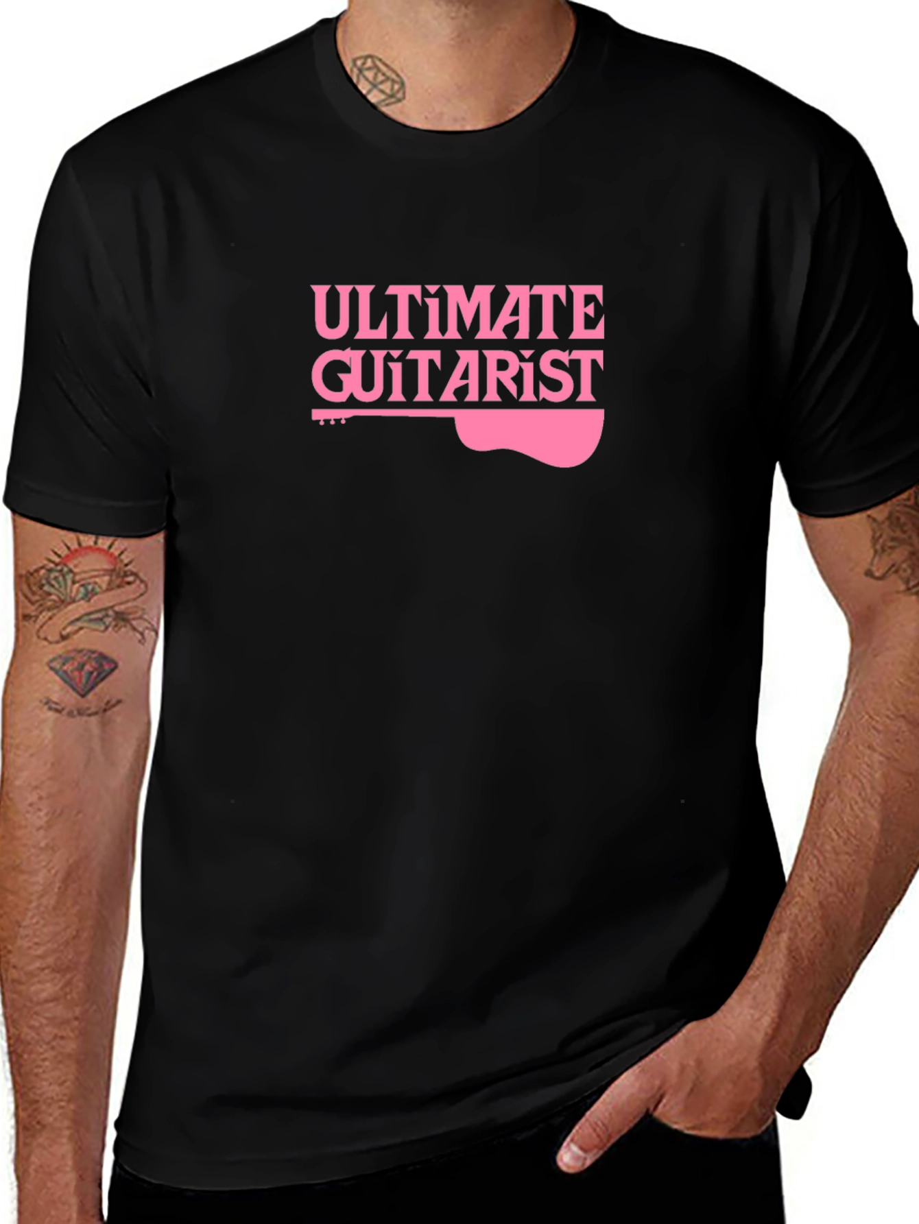Ultimate Guitarist Black Graphic Tee