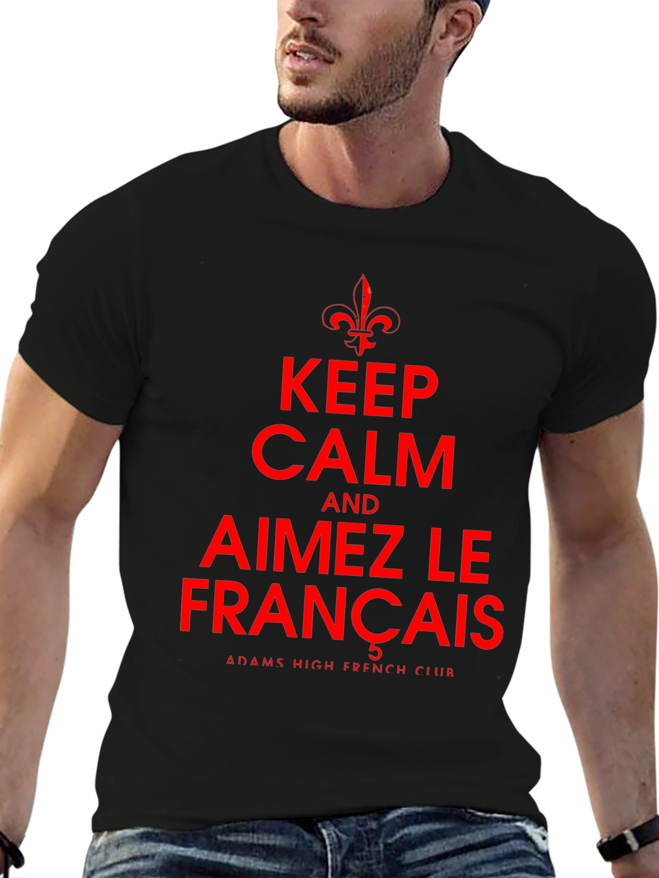 Keep Calm and Aimez Le Francais T-Shirt