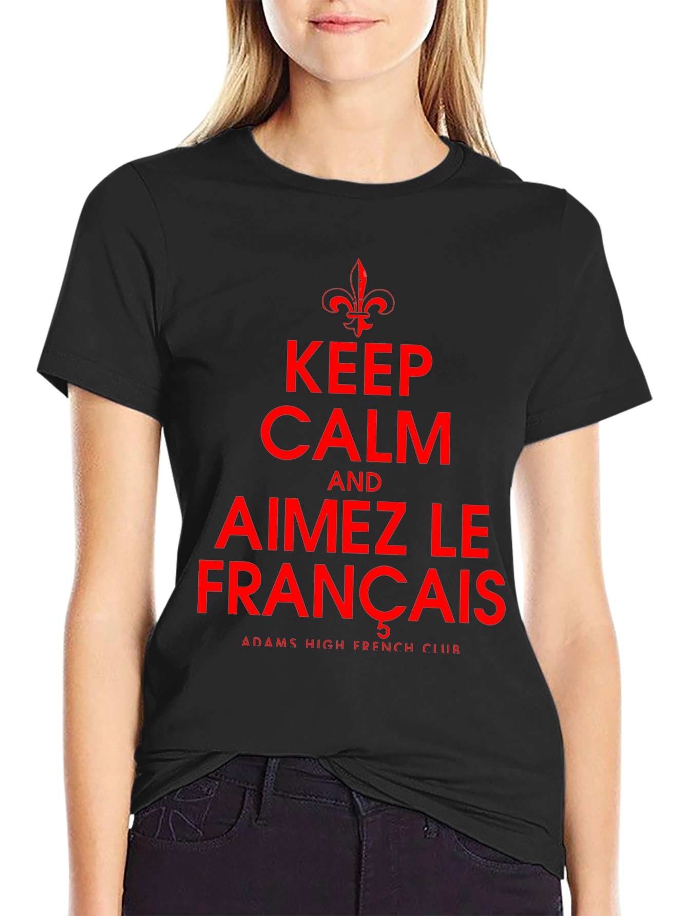 Keep Calm and Aimez Le Francais T-Shirt