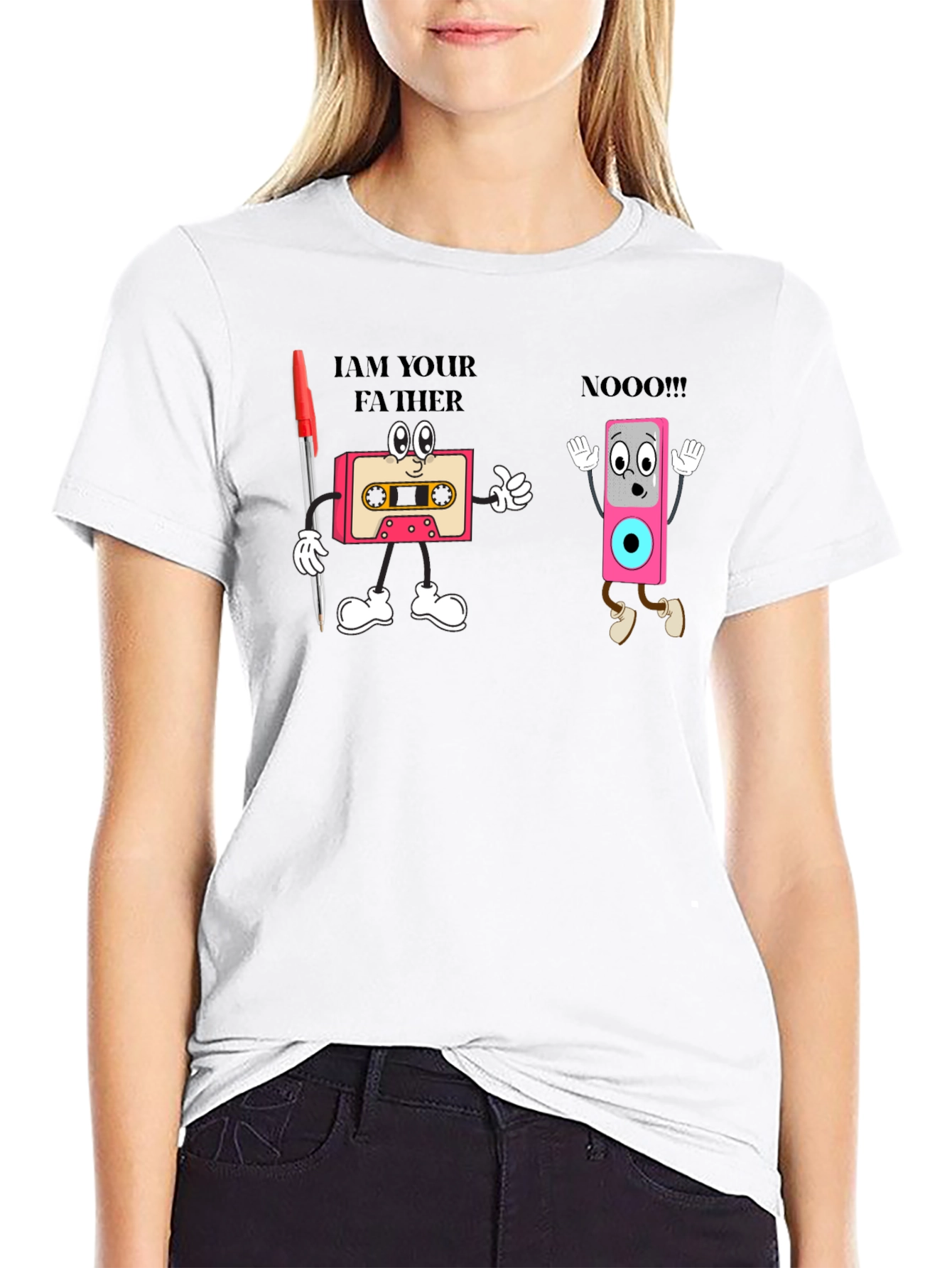 Retro Cassette Tape T-Shirt - Funny Music Lover Tee