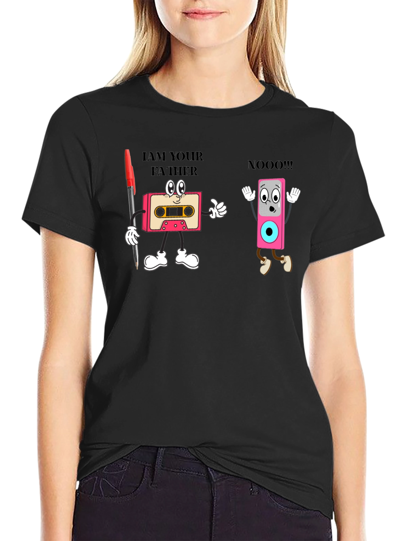 Retro Cassette Tape T-Shirt - Funny Music Lover Tee