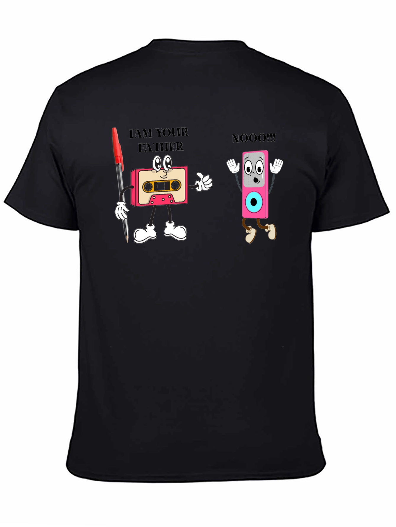 Retro Cassette Tape T-Shirt - Funny Music Lover Tee