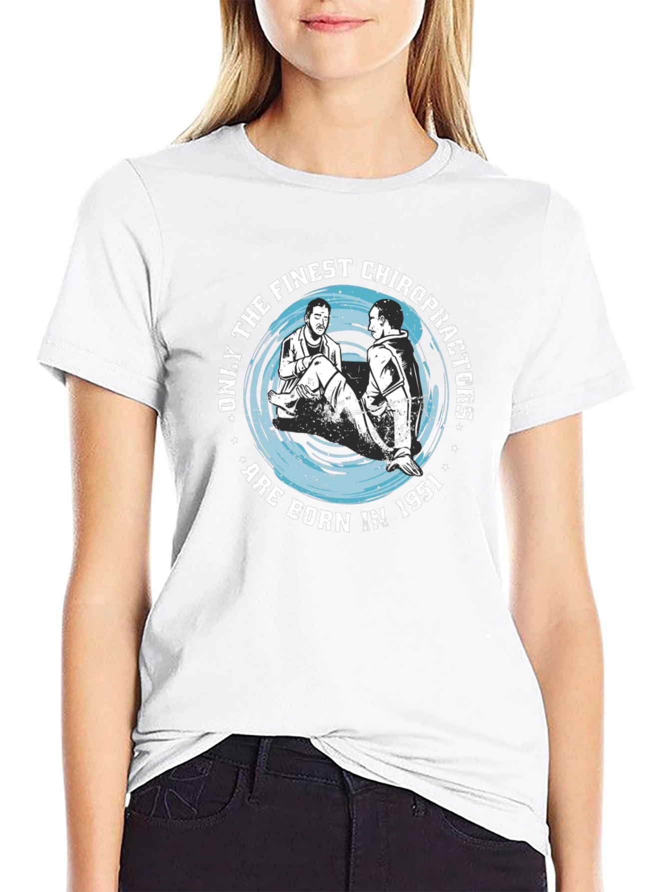 Finest Chiropractors Born in 1951 T-Shirt