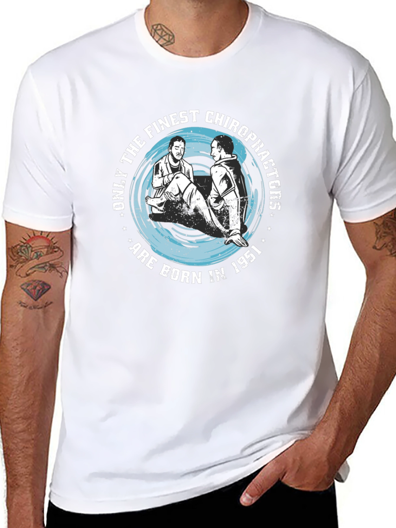 Finest Chiropractors Born in 1951 T-Shirt