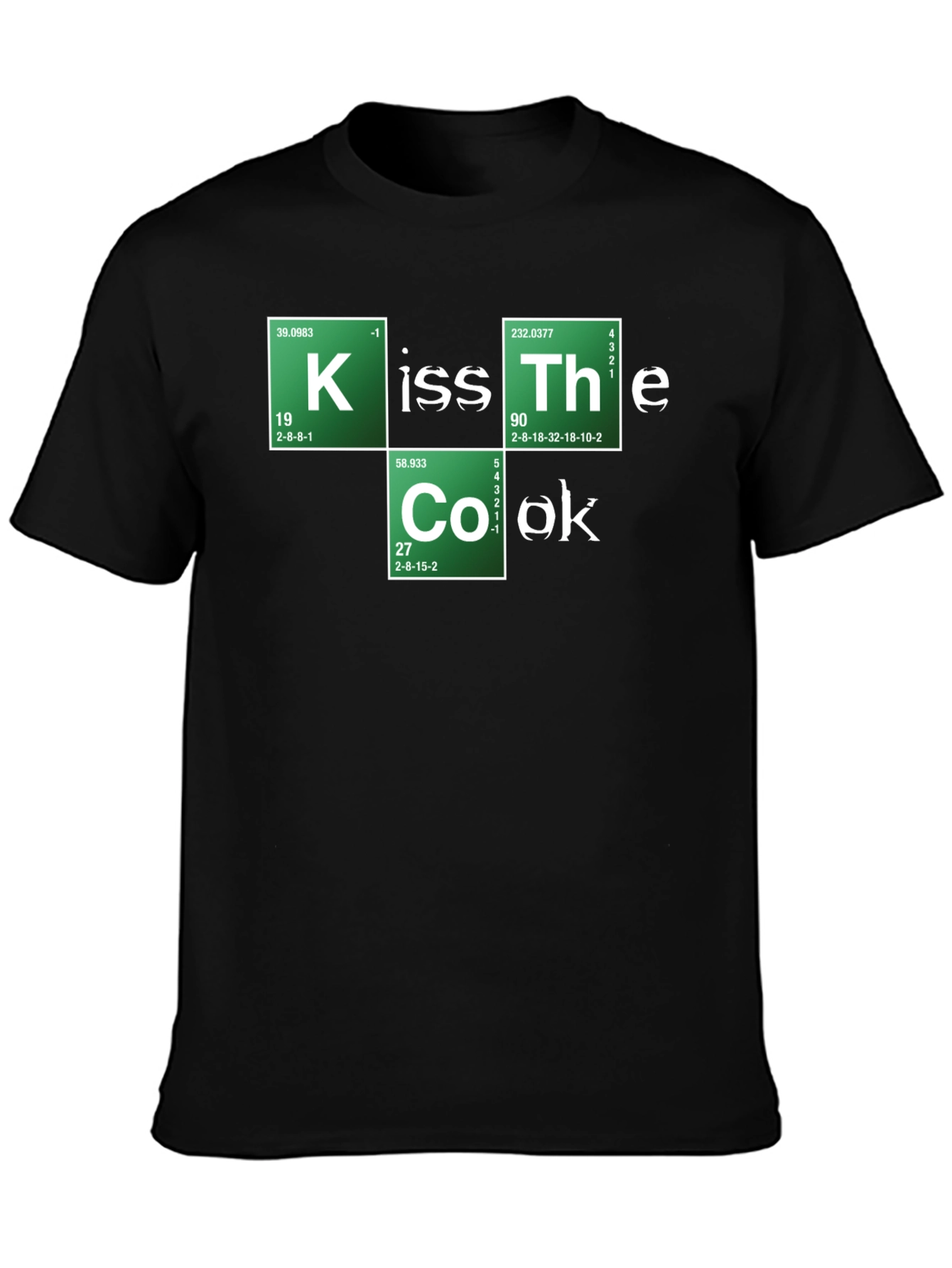 Kiss the Cook Tee - Periodic Table Shirt