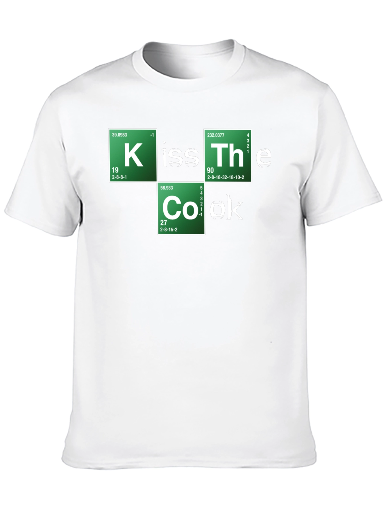 Kiss the Cook Tee - Periodic Table Shirt