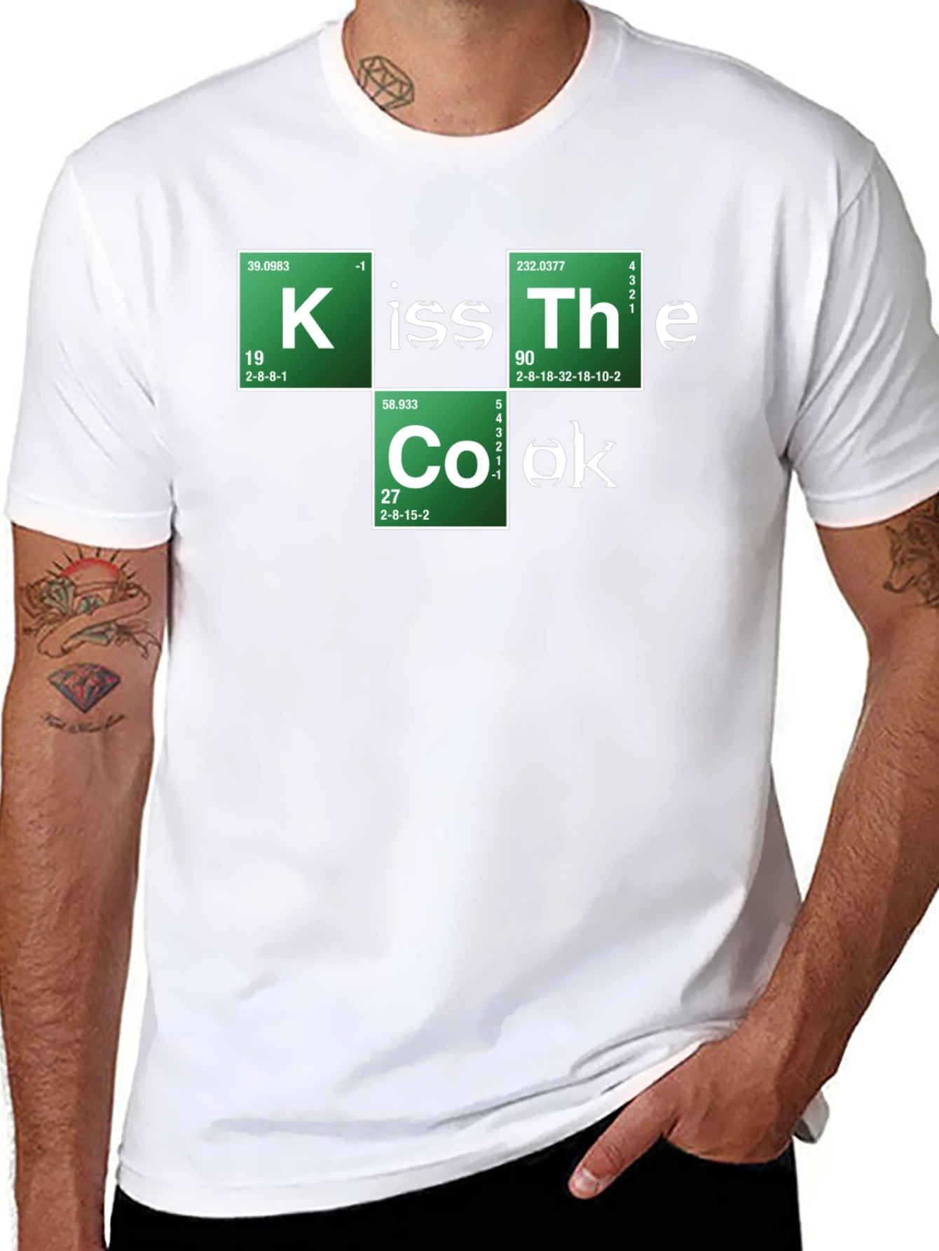 Kiss the Cook Tee - Periodic Table Shirt