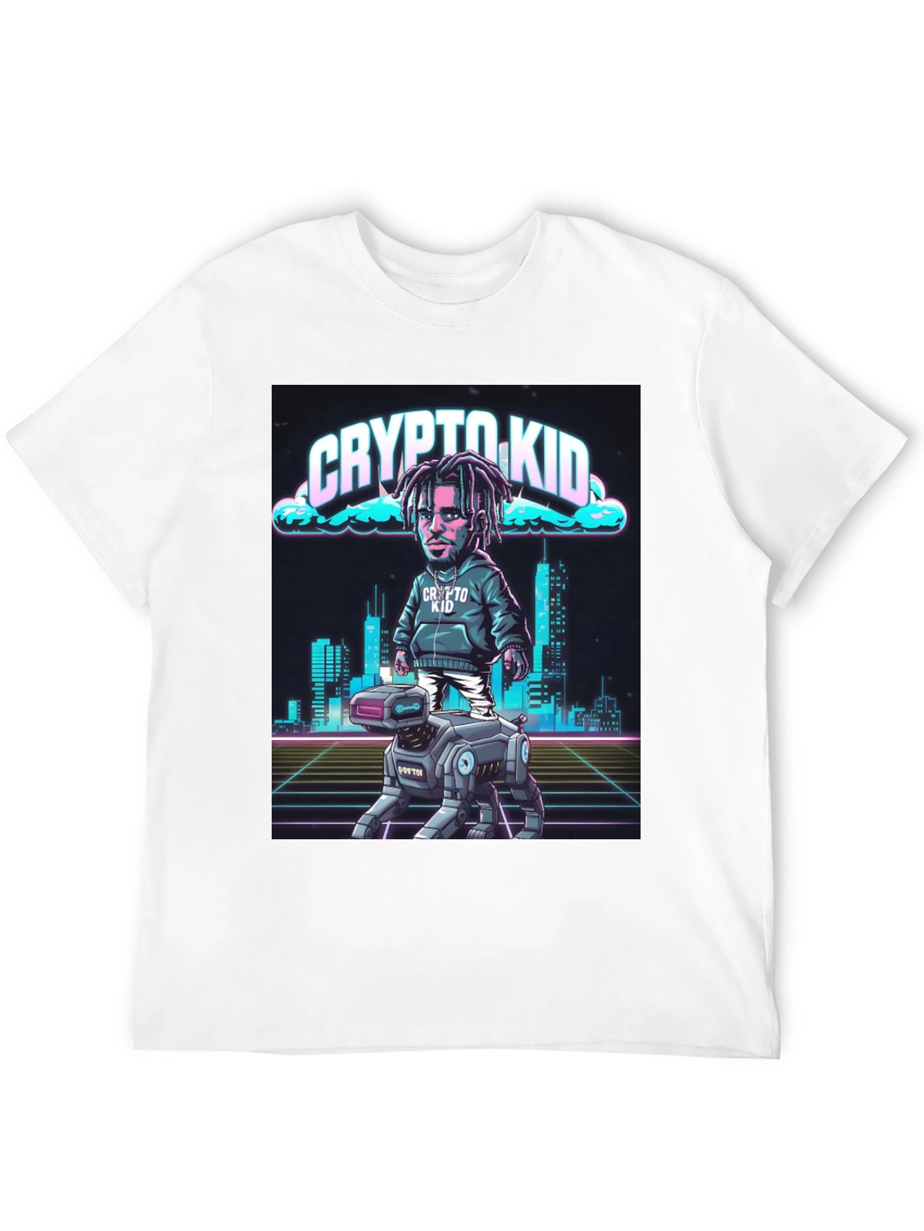 Crypto Kid T-Shirt: Cyberpunk Style