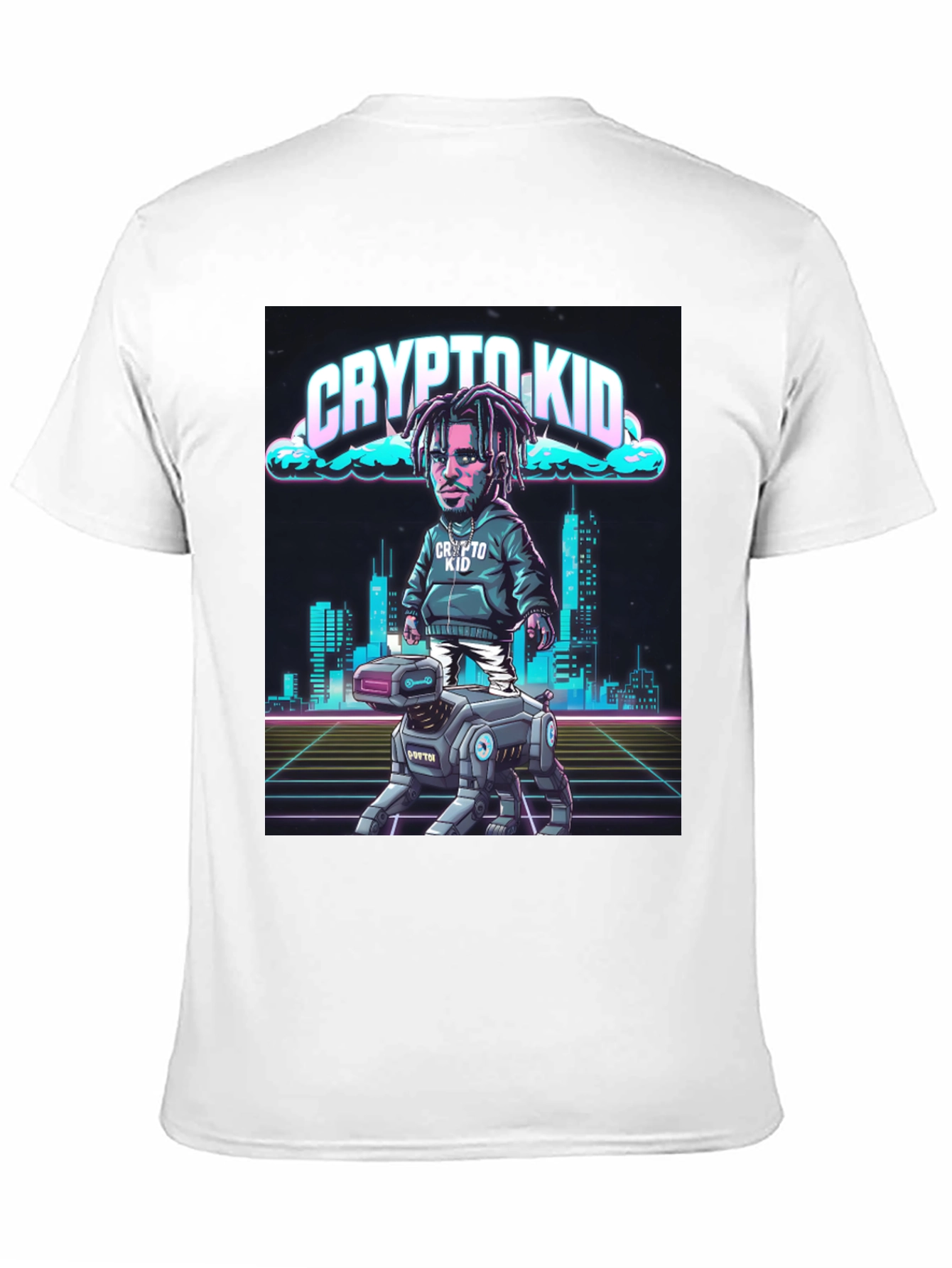 Crypto Kid T-Shirt: Cyberpunk Style