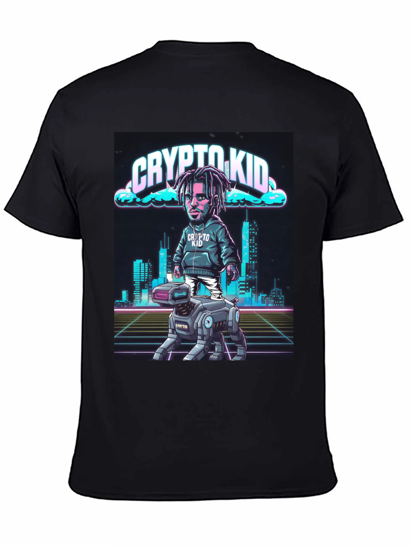 Crypto Kid T-Shirt: Cyberpunk Style