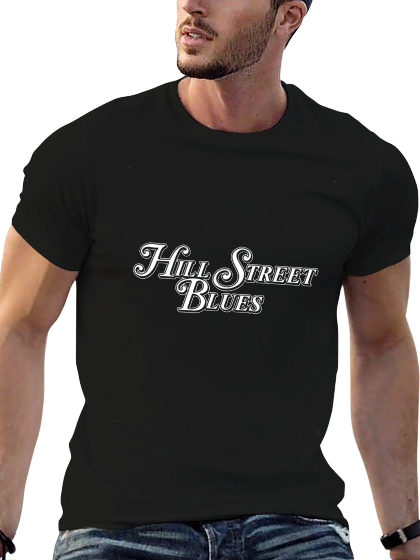 Hill Street Blues Black T-Shirt