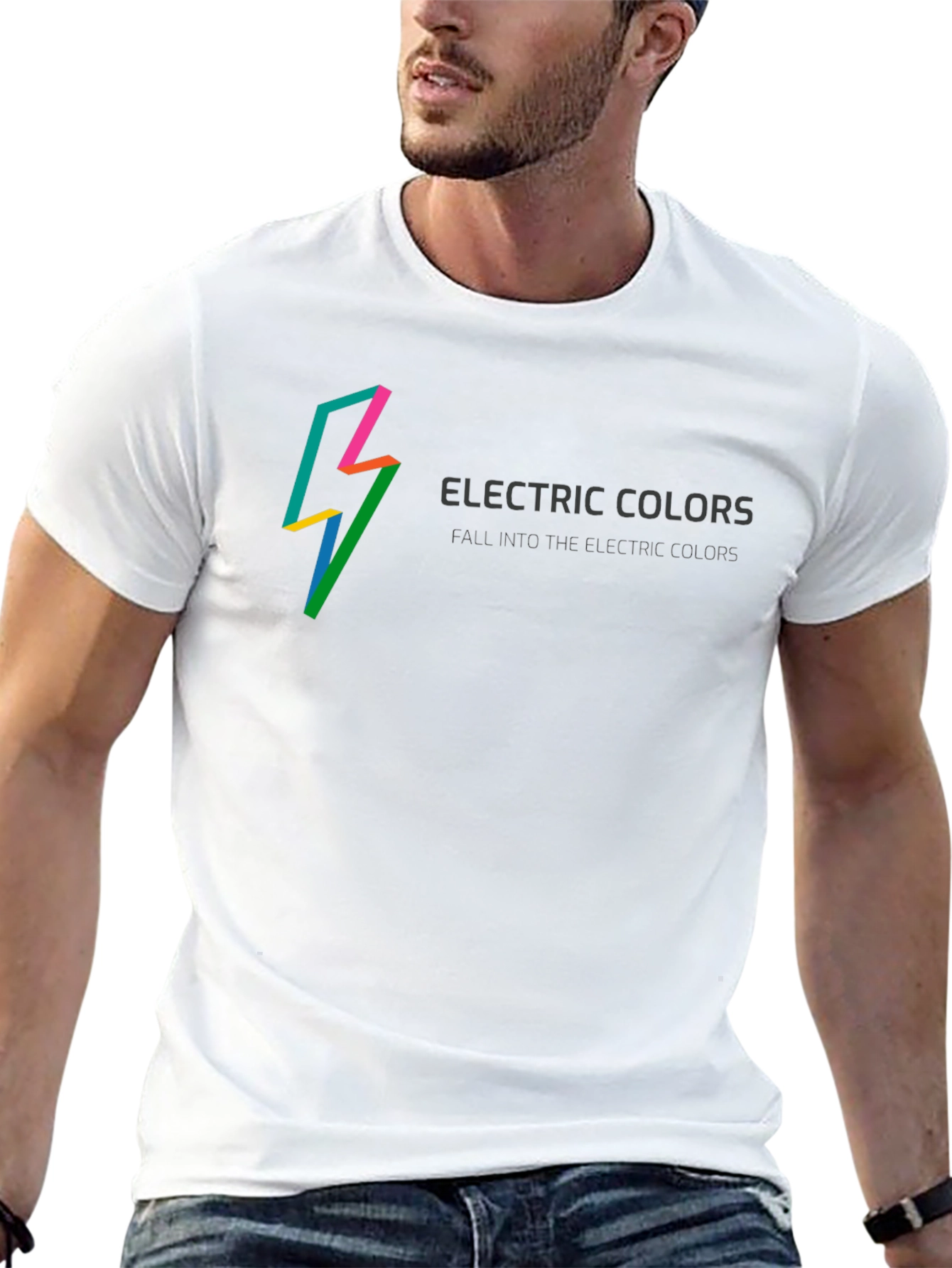 Electric Colors Graphic T-Shirt