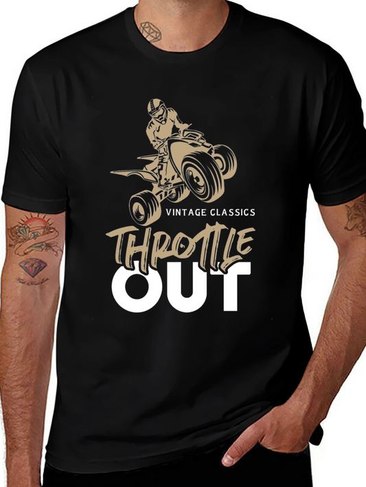 Throttle Out Vintage Classics ATV T-Shirt