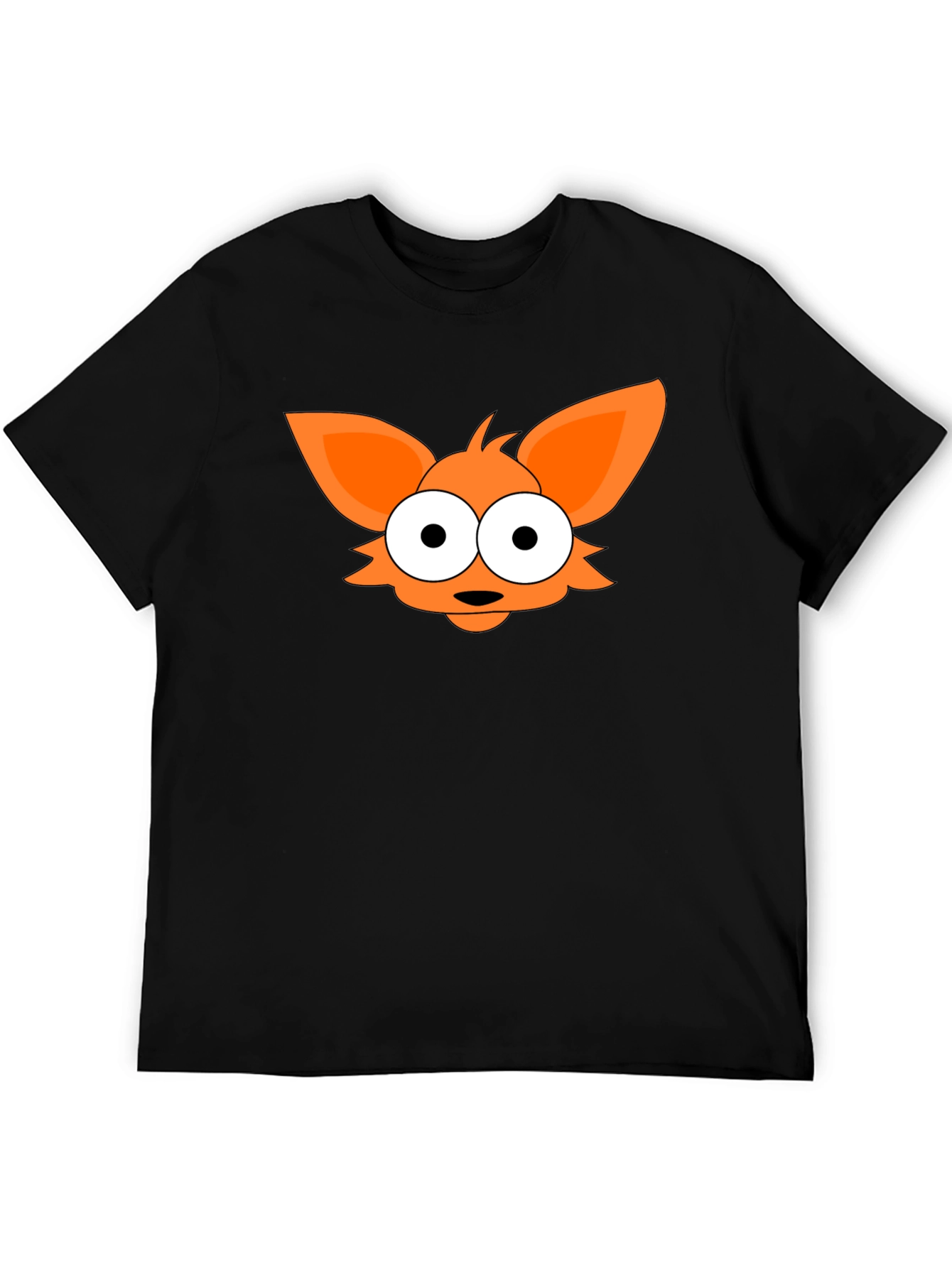 Fox Graphic Black T-Shirt - Fun & Unique Design