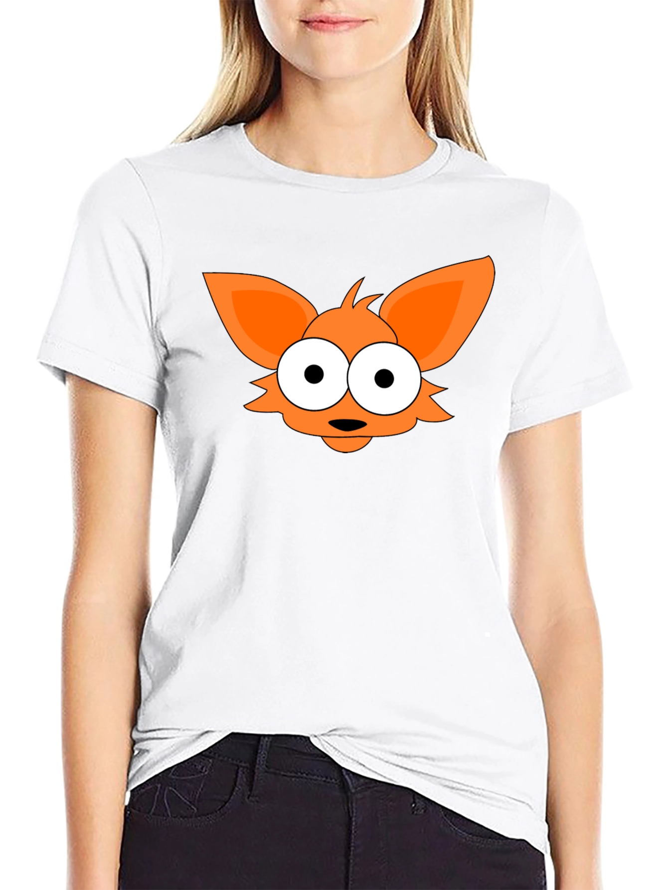 Fox Graphic Black T-Shirt - Fun & Unique Design