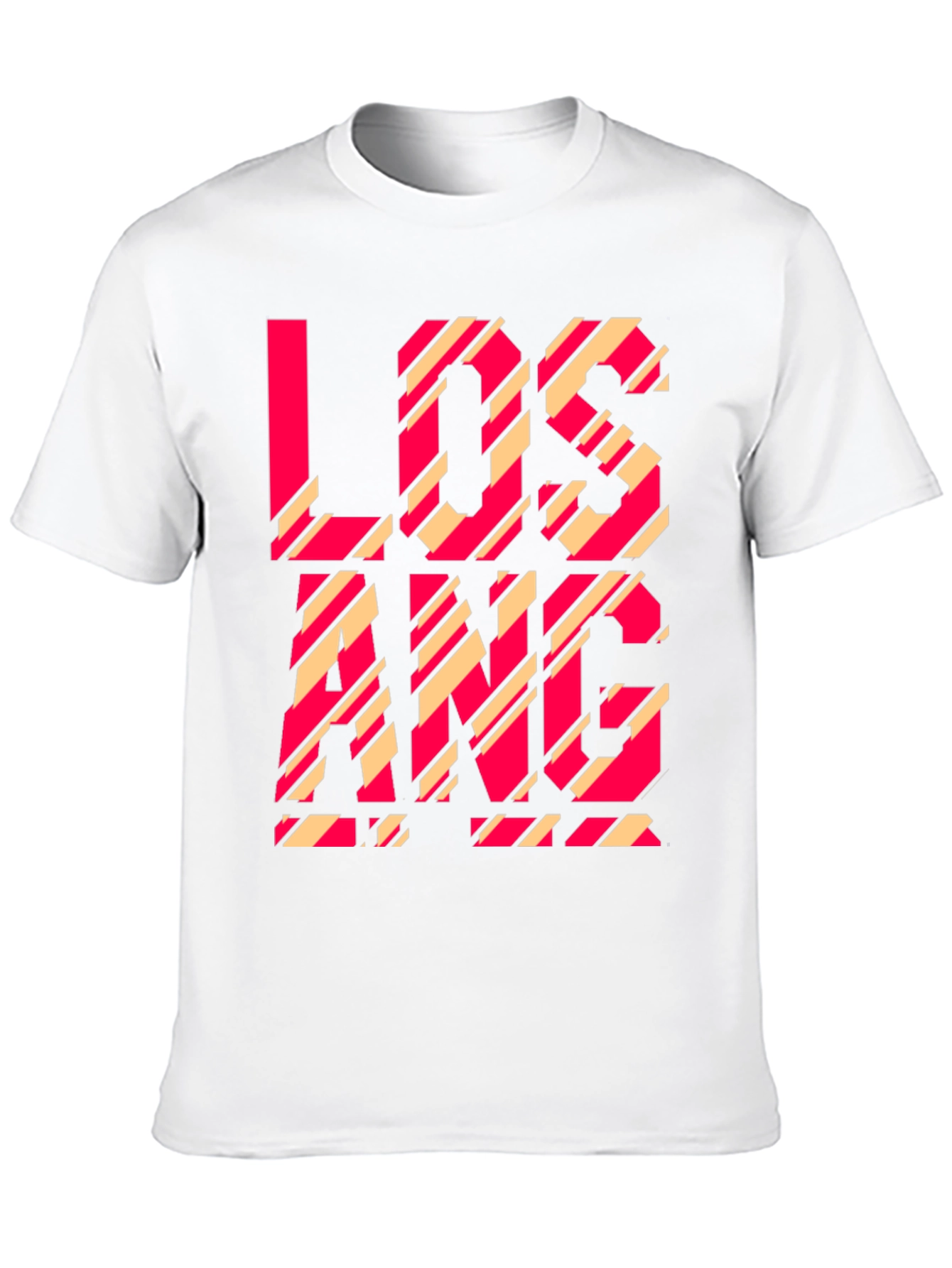 Los Angeles Graphic Tee - Black Cotton Blend