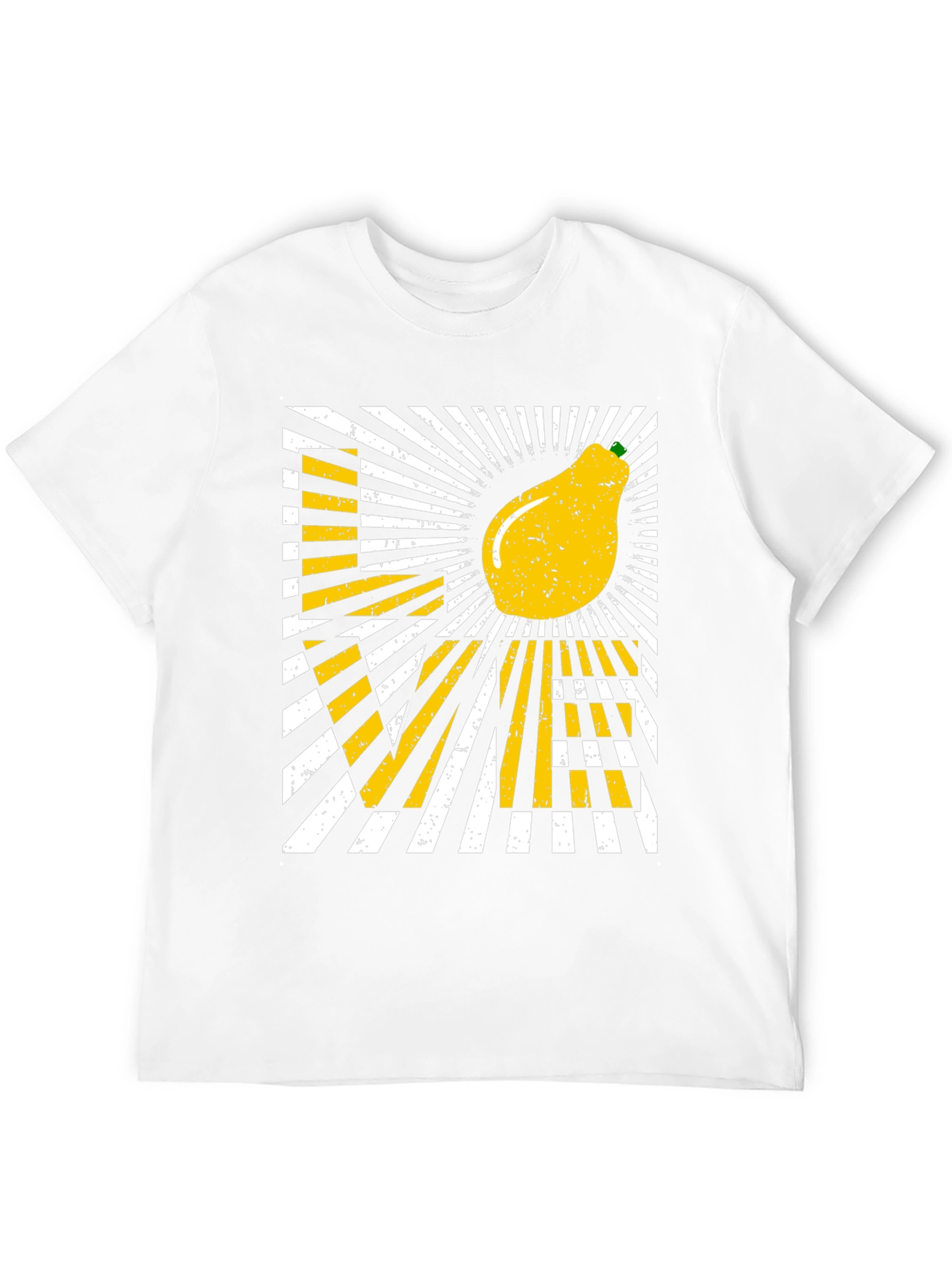 Love Pear Graphic T-Shirt - Black Cotton Tee