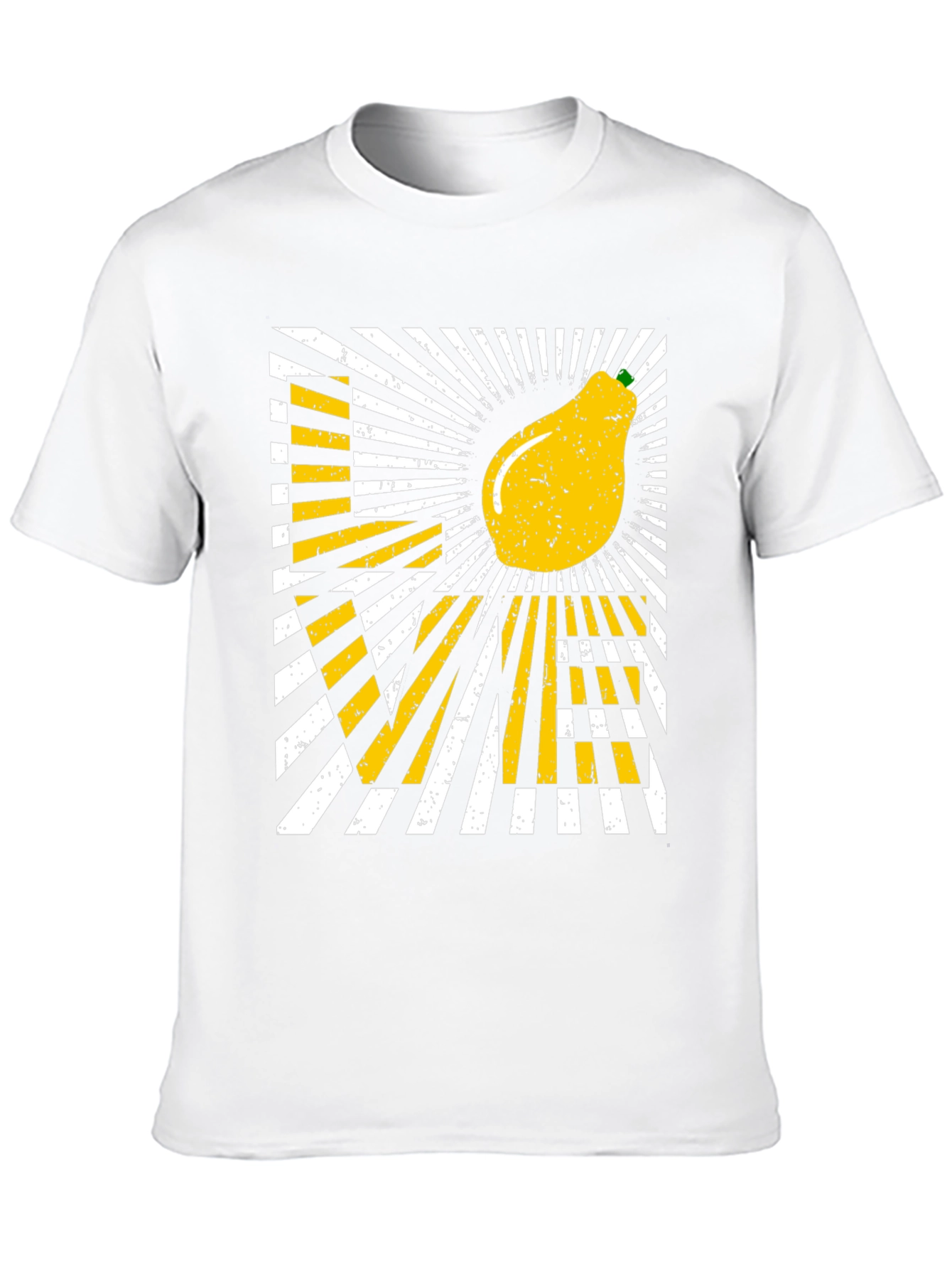 Love Pear Graphic T-Shirt - Black Cotton Tee