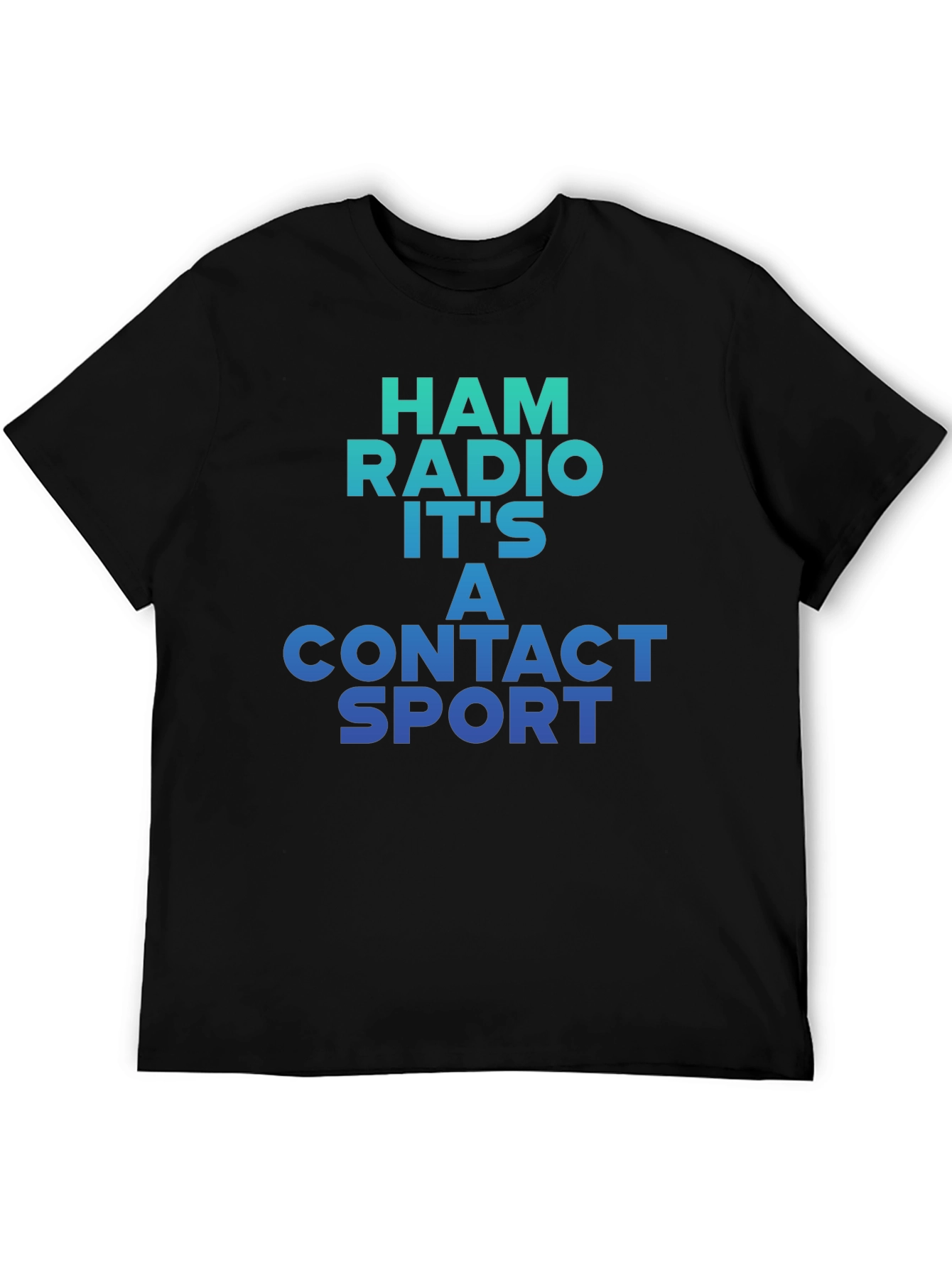 Ham Radio Contact Sport Graphic Tee