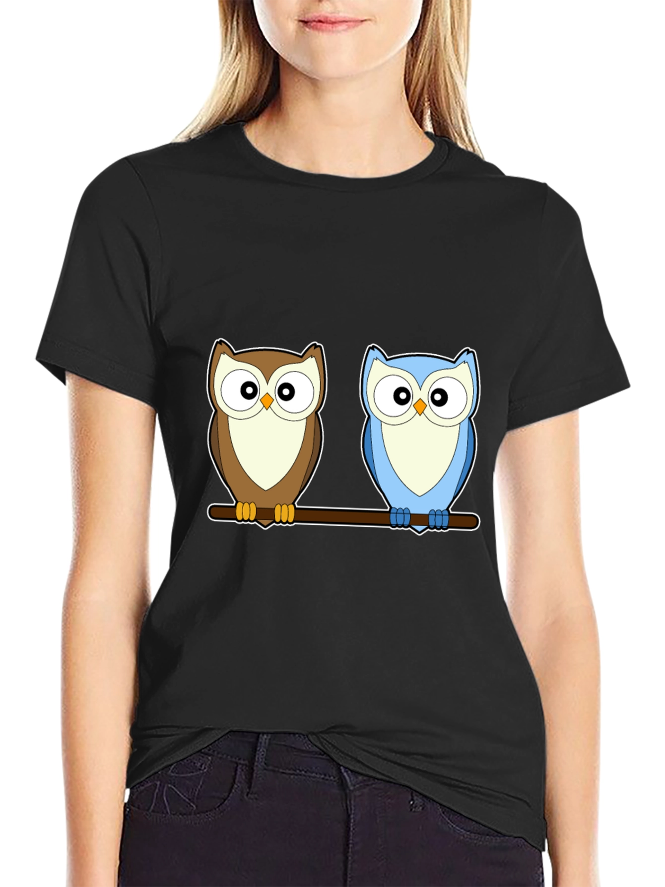 Owl Friends Graphic T-Shirt