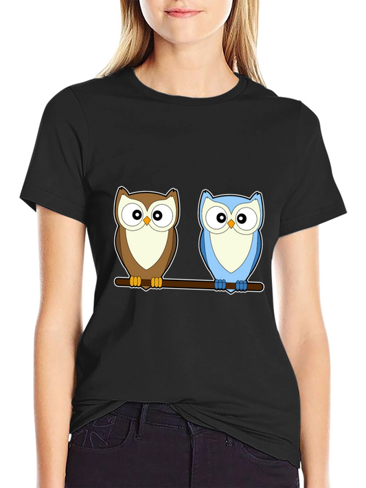 Owl Friends Graphic T-Shirt