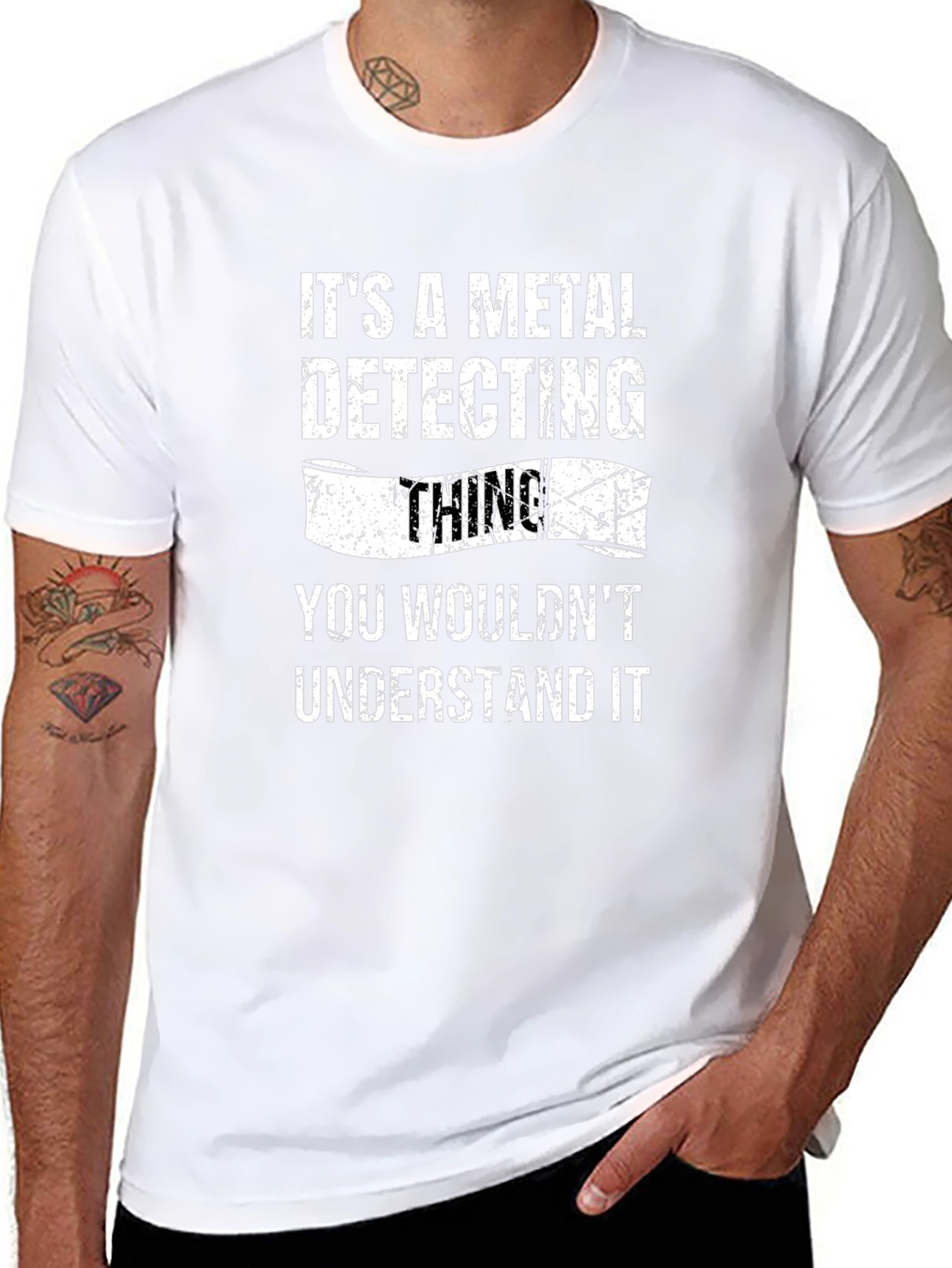 Metal Detecting Thing T-Shirt Funny Detectorist Gift