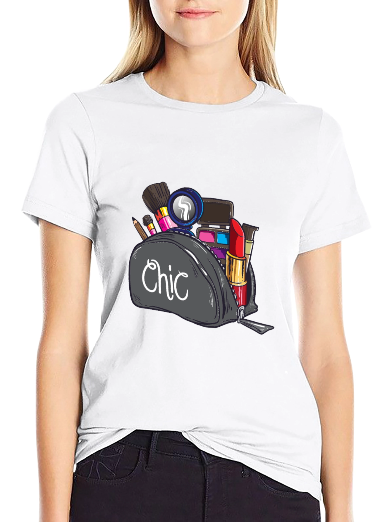 Chic Makeup Bag T-Shirt
