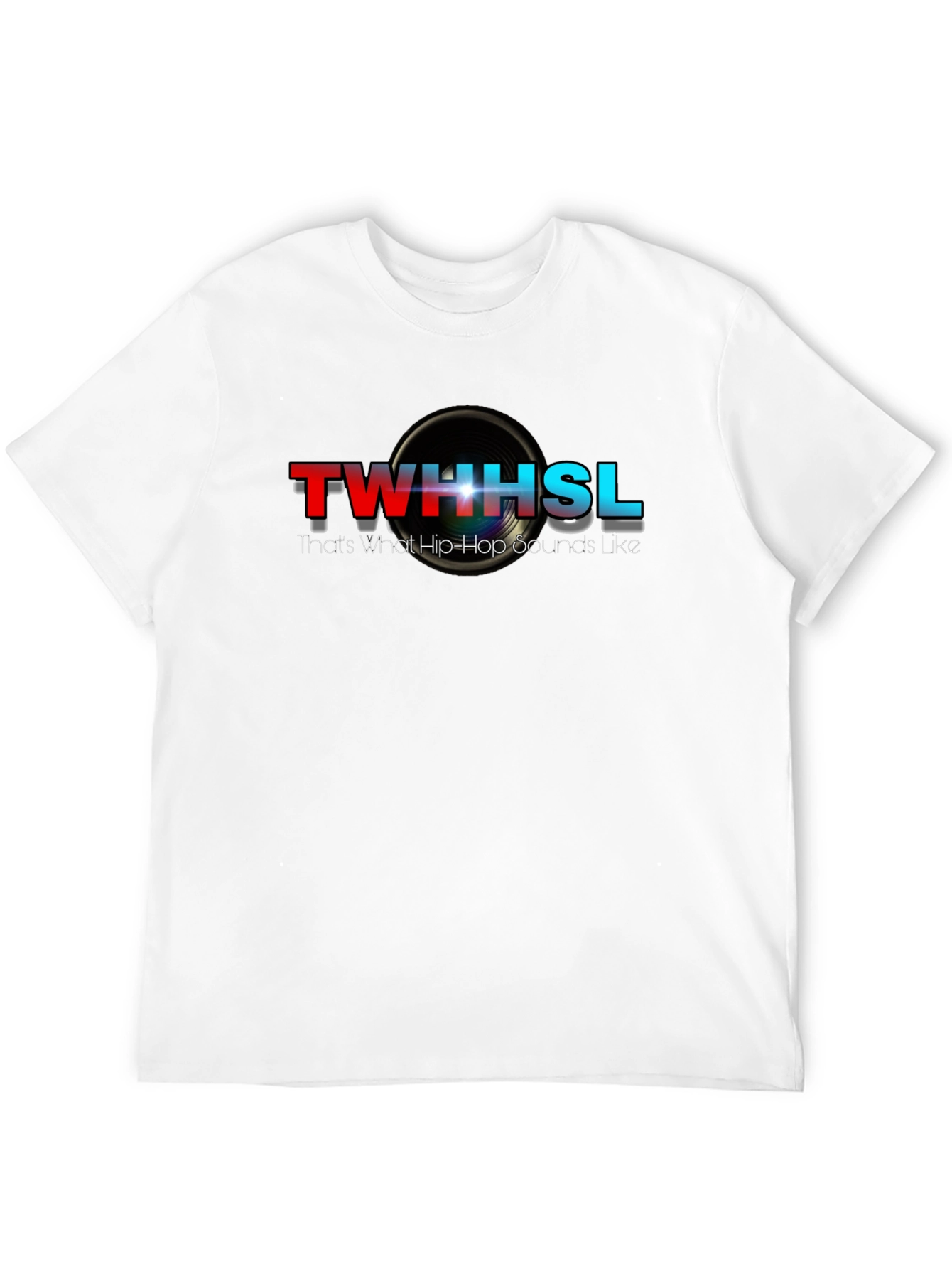 TWHHSL Hip-Hop Sounds Black Graphic Tee