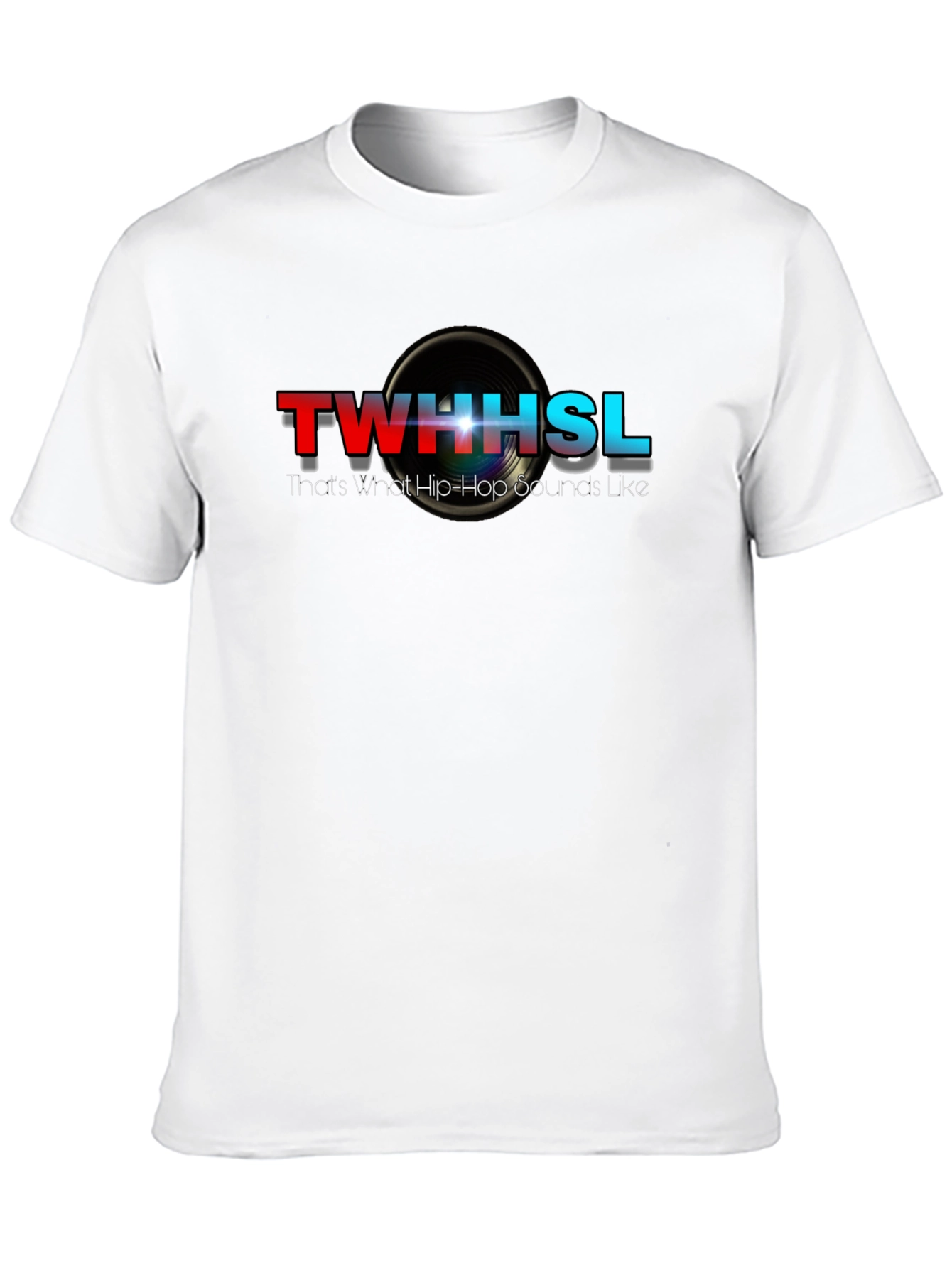 TWHHSL Hip-Hop Sounds Black Graphic Tee
