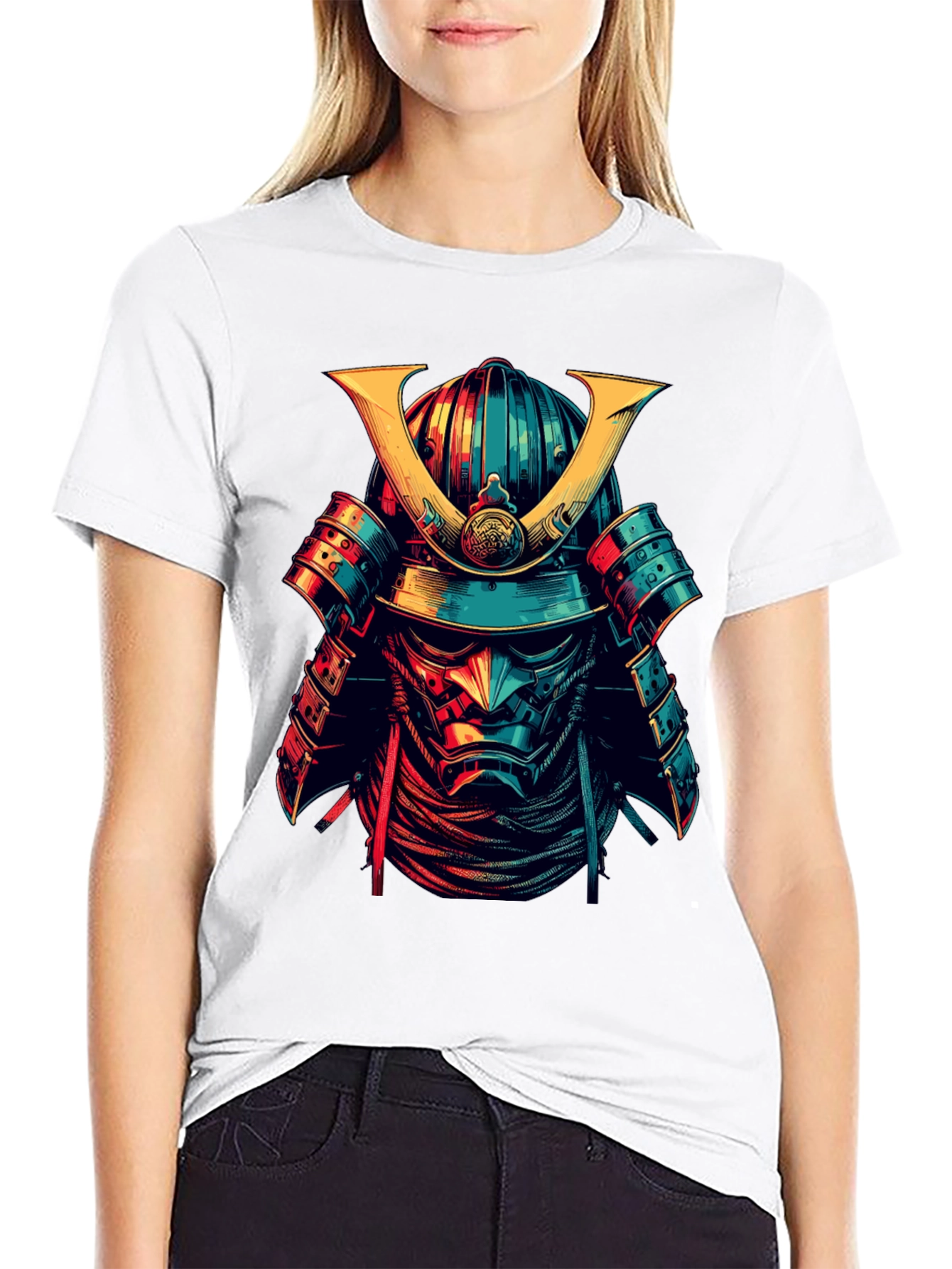 Samurai Graphic T-Shirt - Warrior Design