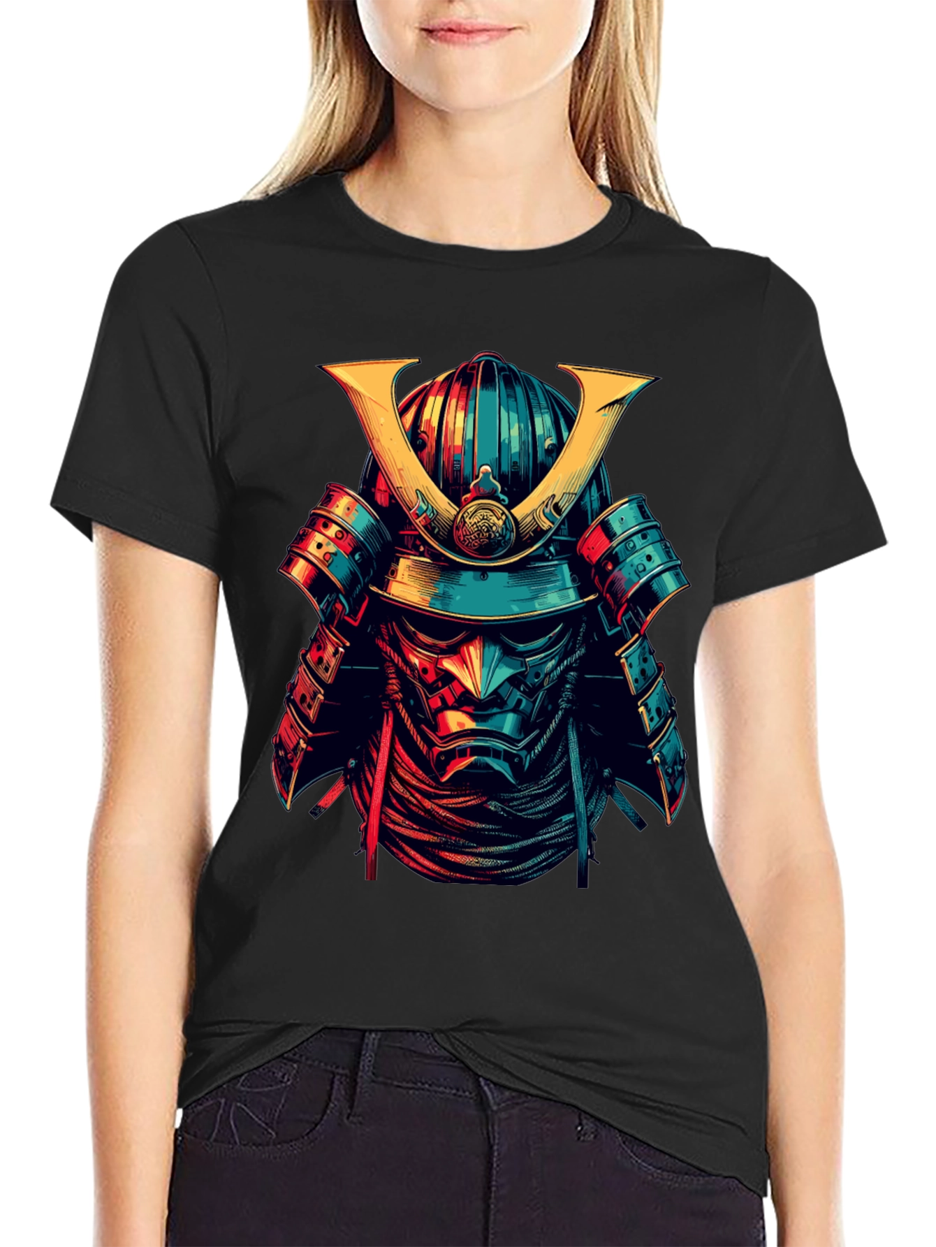 Samurai Graphic T-Shirt - Warrior Design