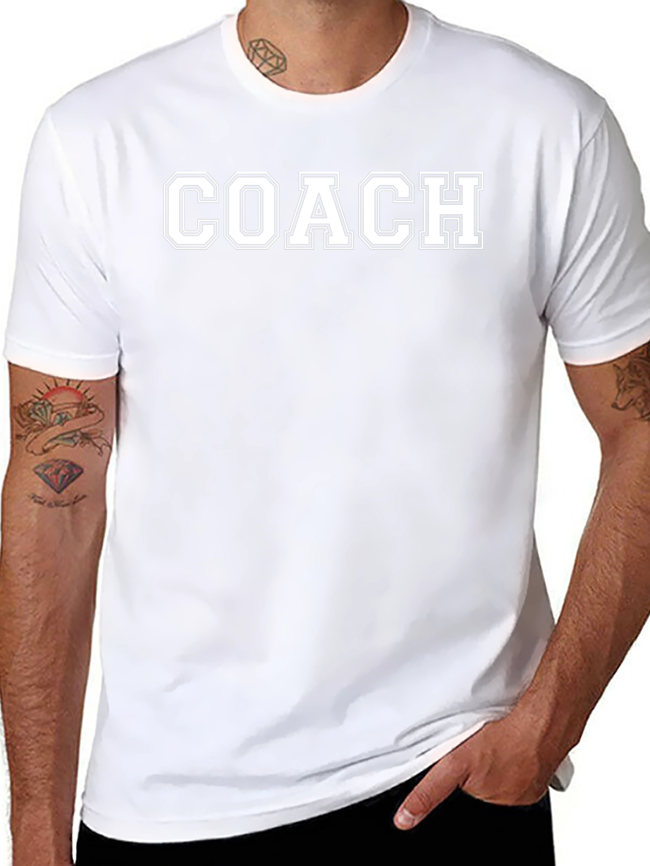 Coach Graphic T-Shirt - Black