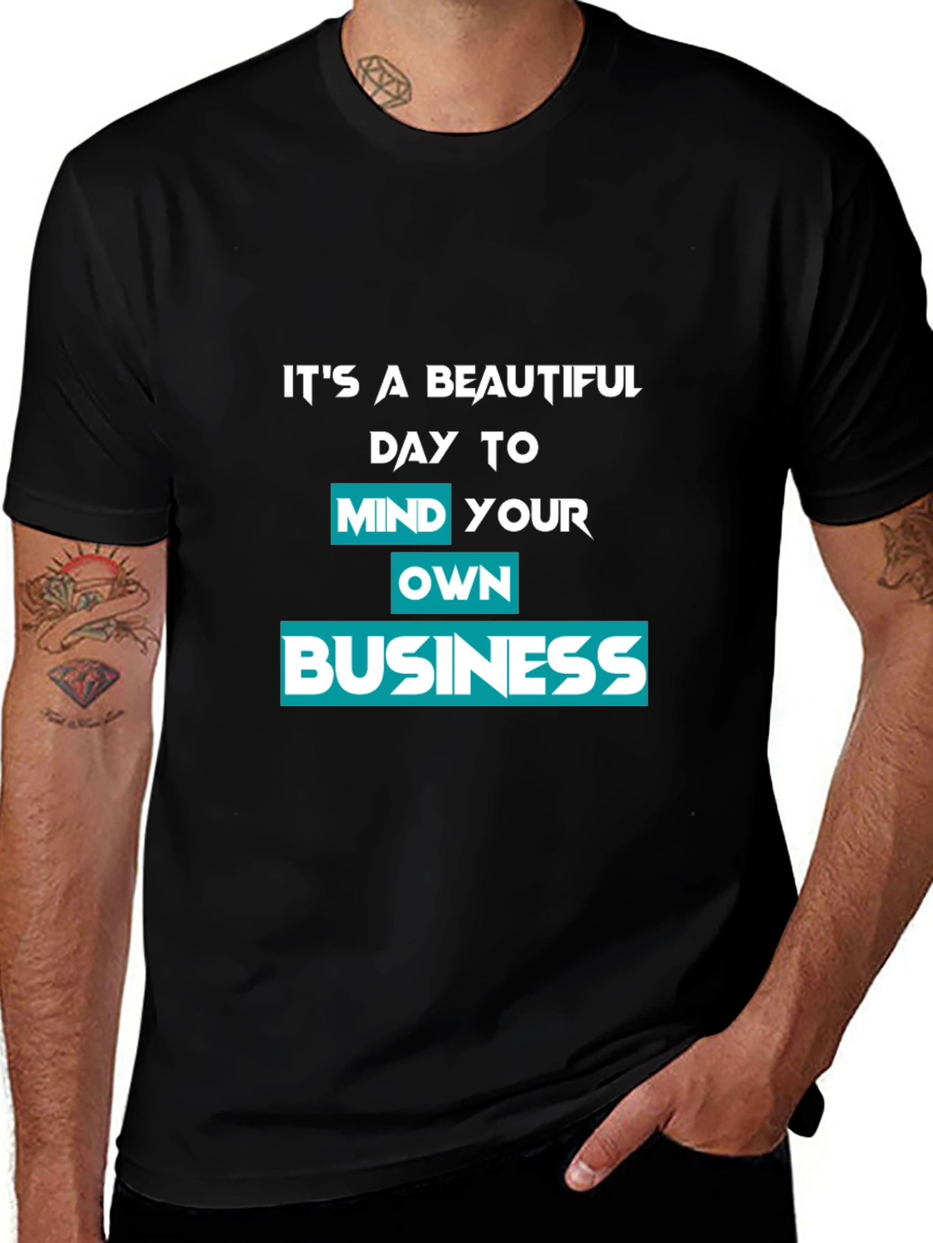 Mind Your Own Business Graphic Tee