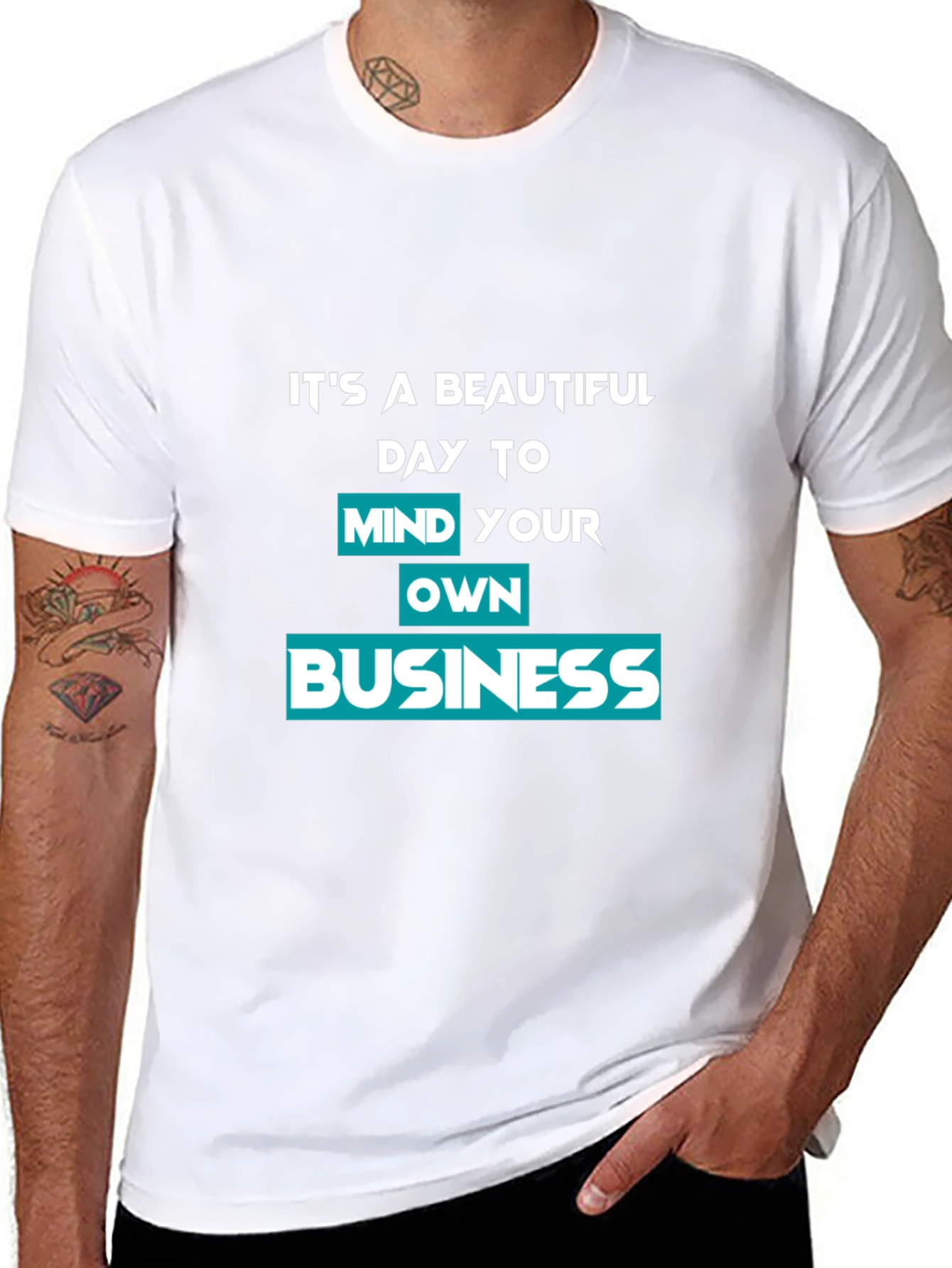 Mind Your Own Business Graphic Tee