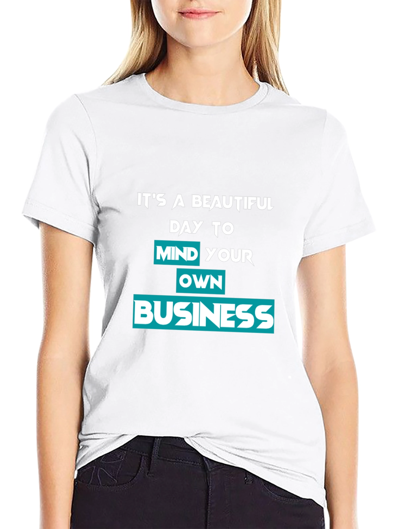 Mind Your Own Business Graphic Tee