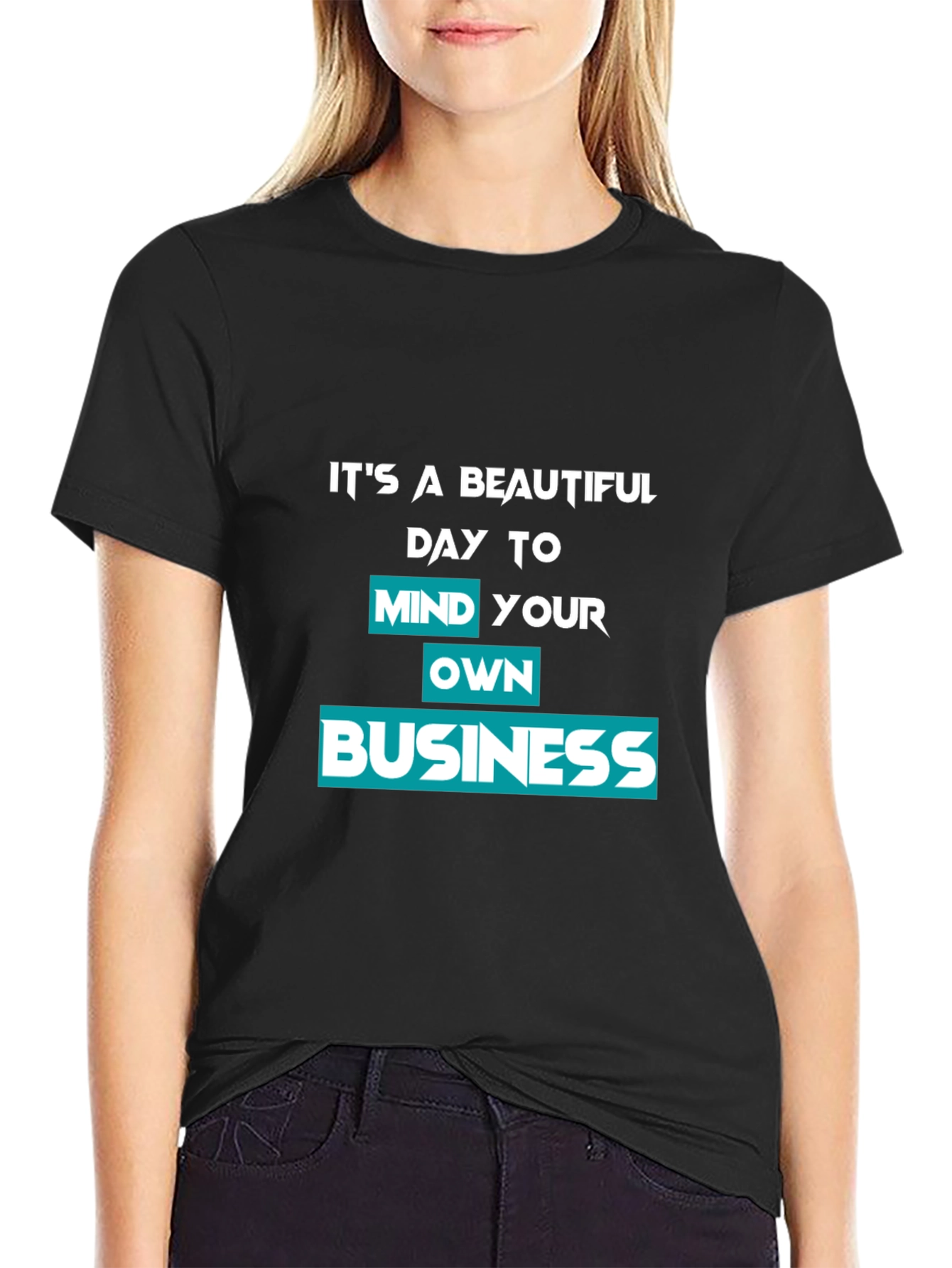 Mind Your Own Business Graphic Tee