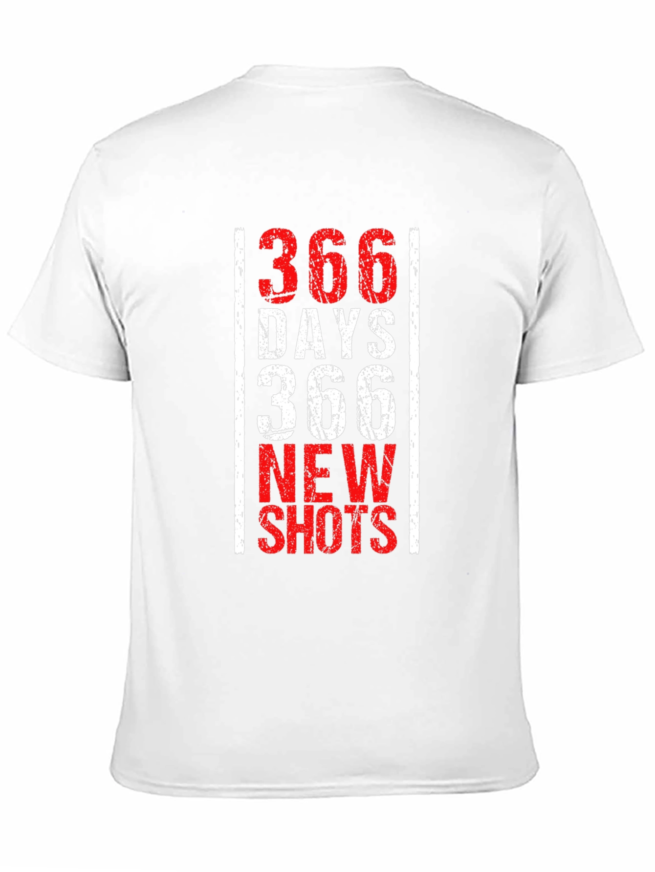 366 Days New Shots Black Graphic Tee