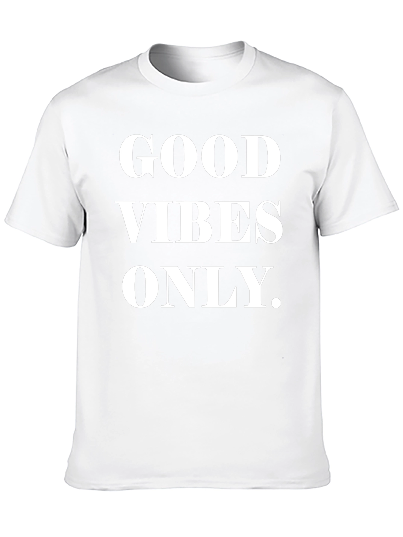 Good Vibes Only Black Graphic Tee