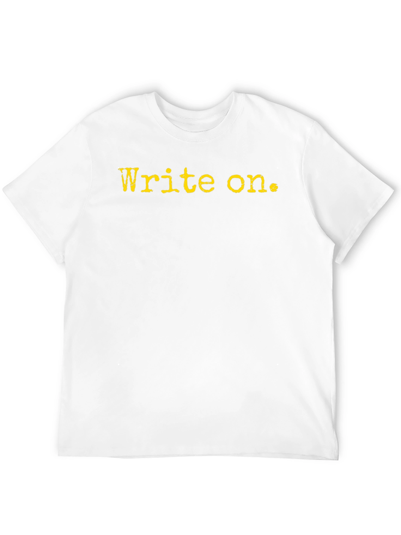 Write On. Graphic Tee - Black