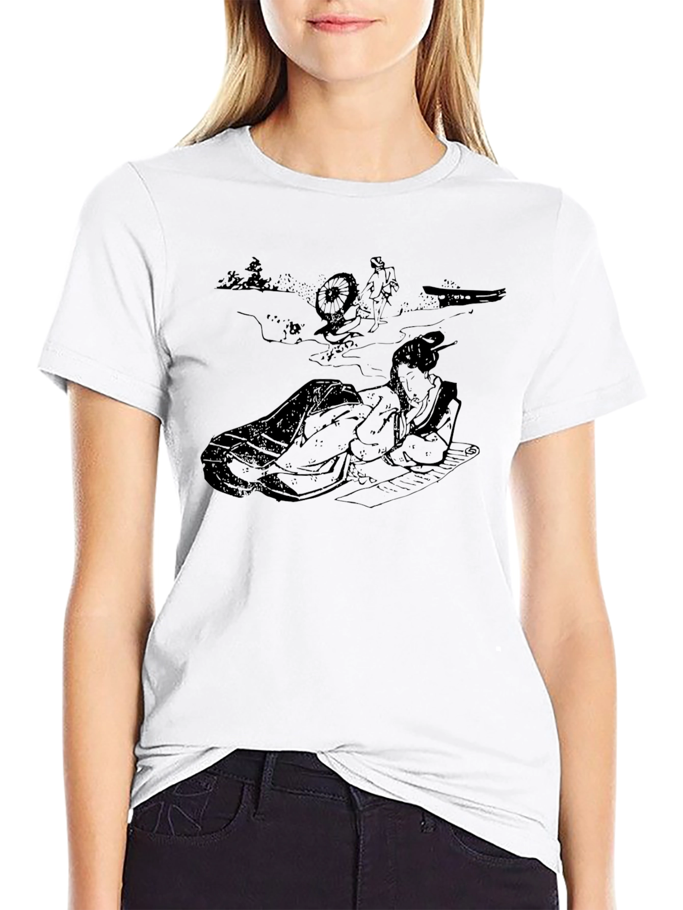 Japanese Art Graphic T-Shirt