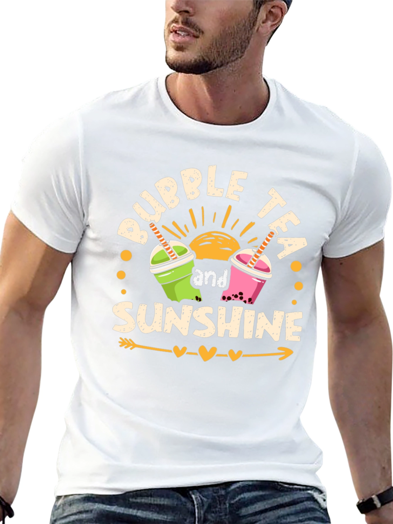 Bubble Tea & Sunshine Graphic Tee