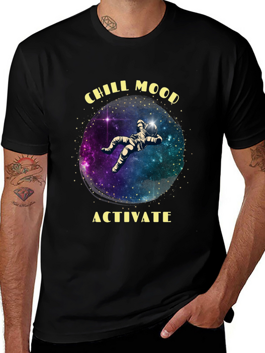 Chill Mood Activate Astronaut T-Shirt