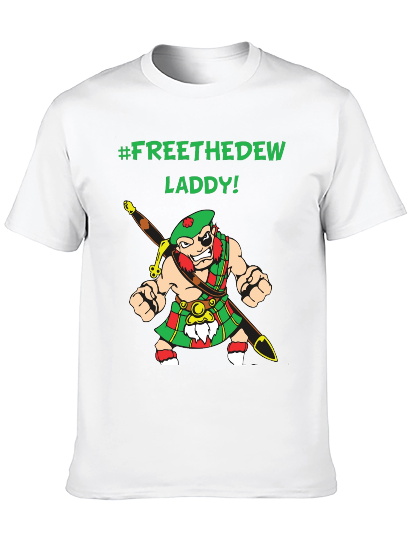 Free the Dew Laddy Graphic T-Shirt