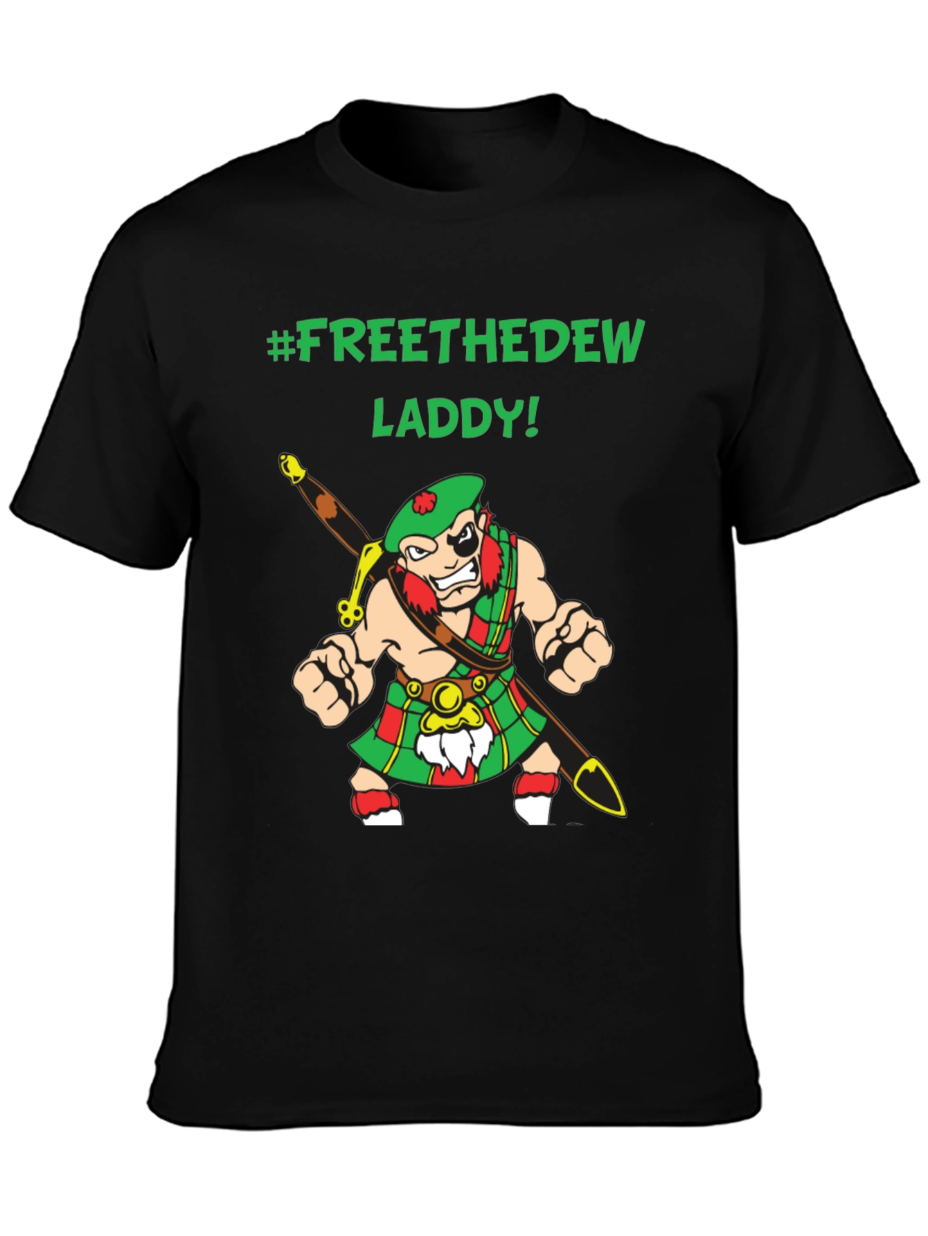 Free the Dew Laddy Graphic T-Shirt