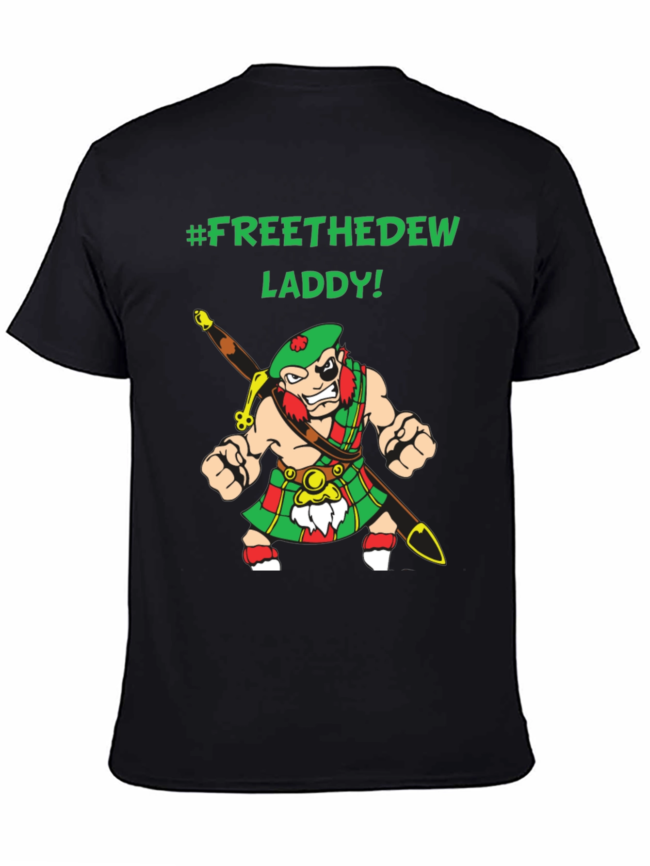 Free the Dew Laddy Graphic T-Shirt