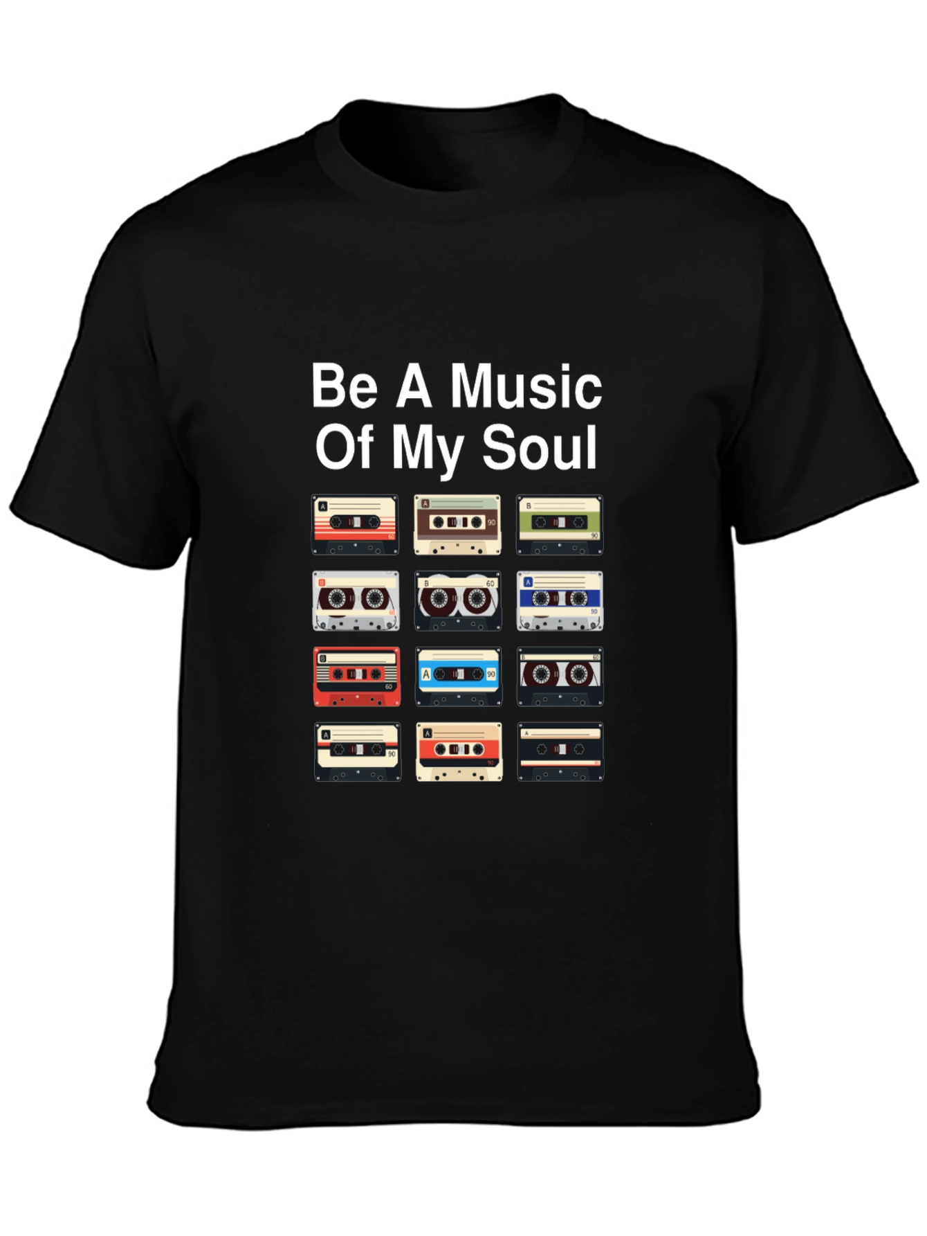 Retro Cassette Tape Music T-Shirt
