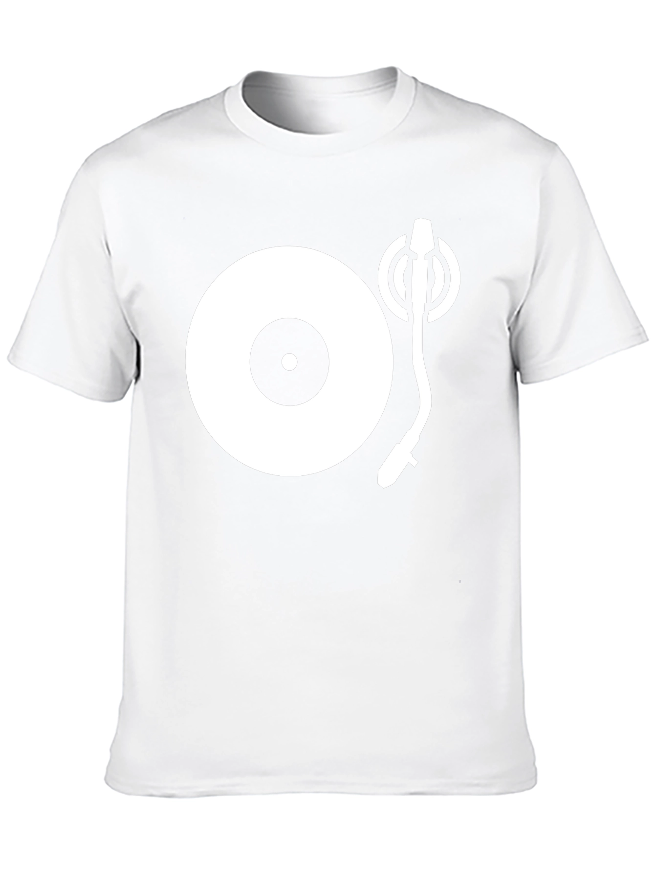 Turntable Graphic Black T-Shirt